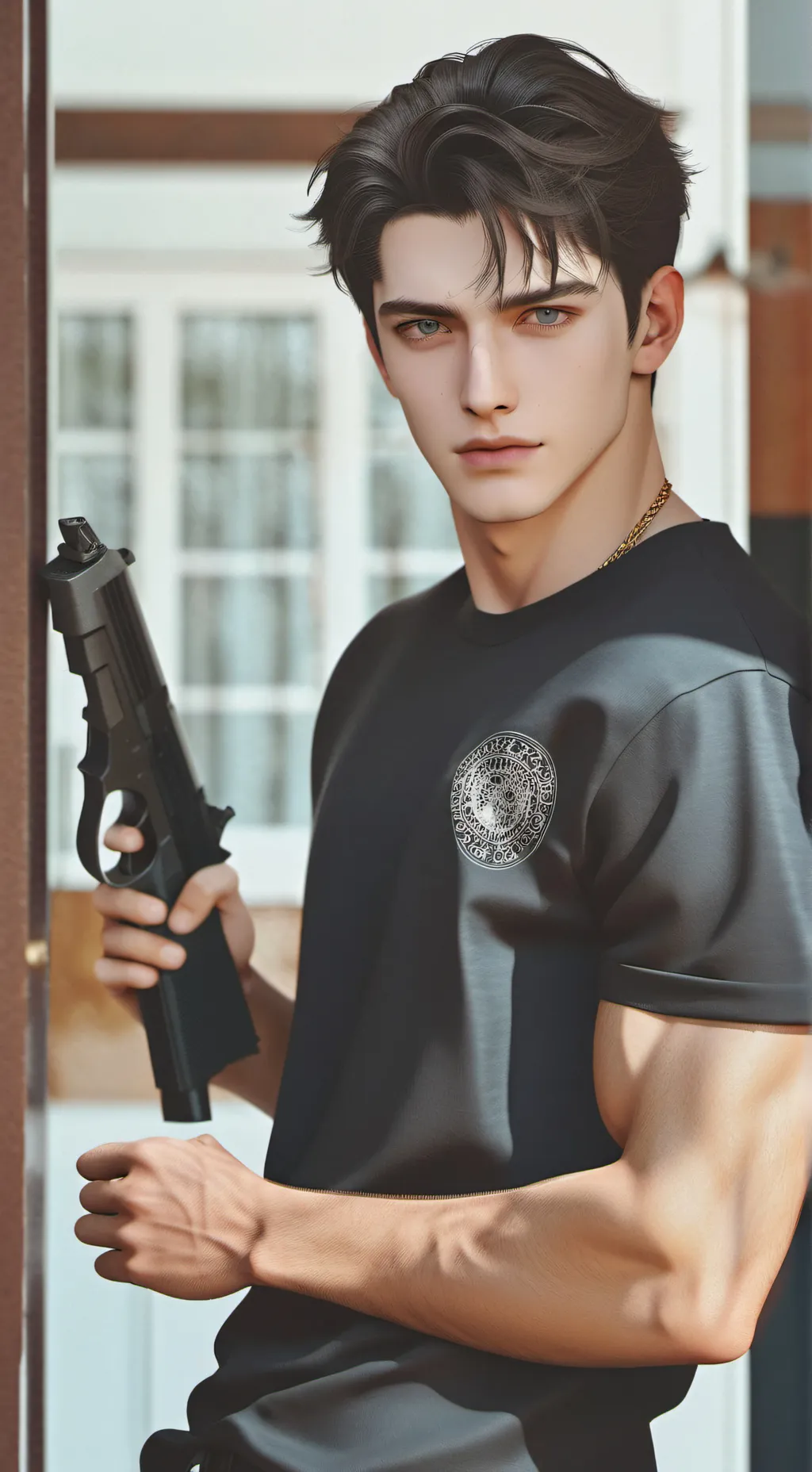 ai character: LUCAS background