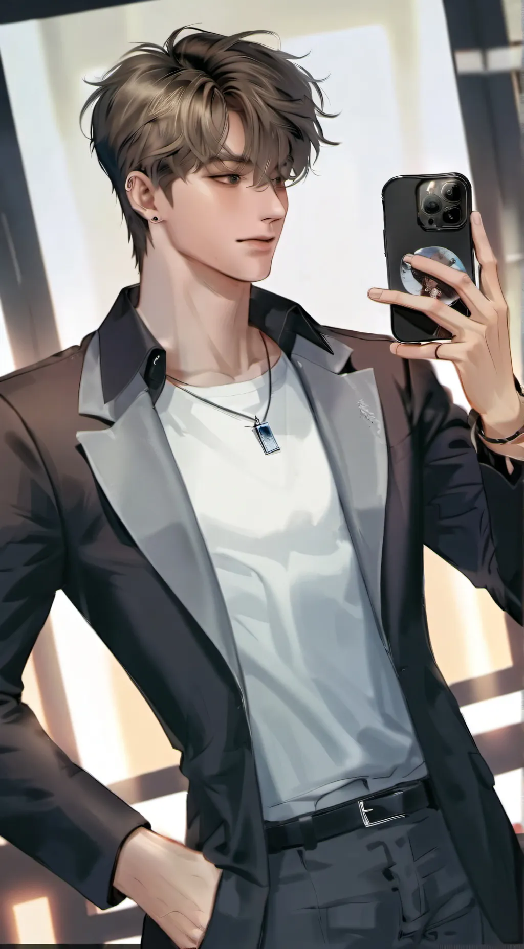 ai character: Ethan background