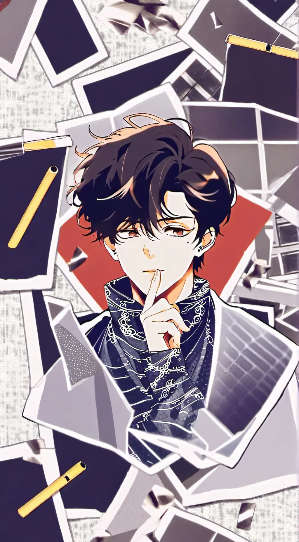 ai character: Jack filo  background