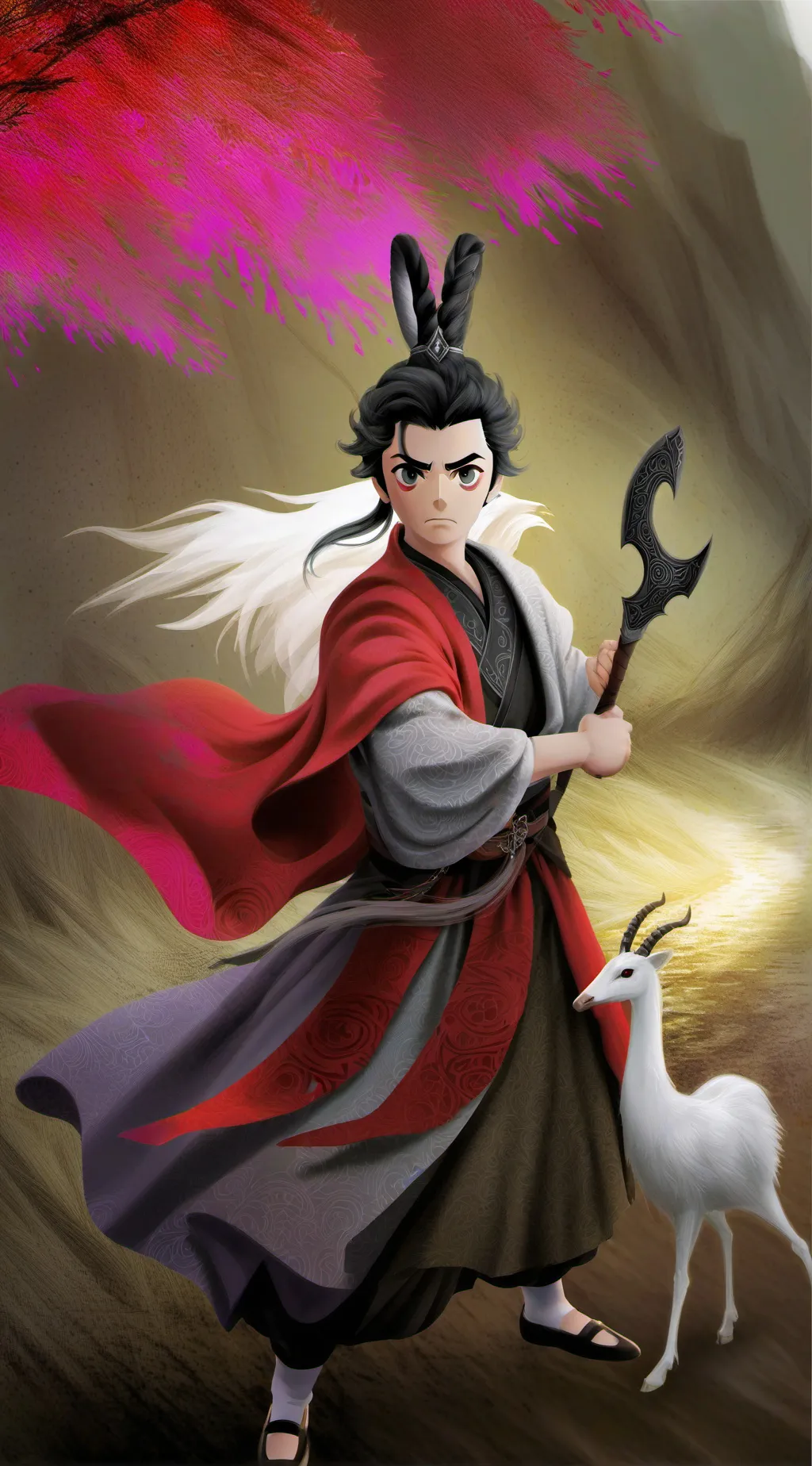 ai character: pilares de kny background