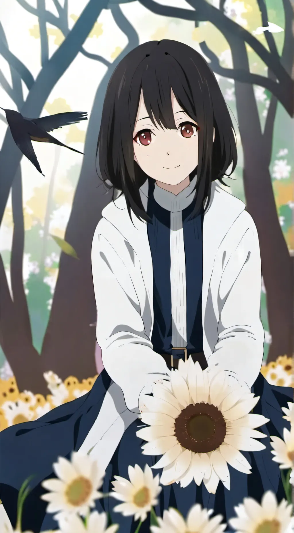 ai character: Izumi Uchiha background