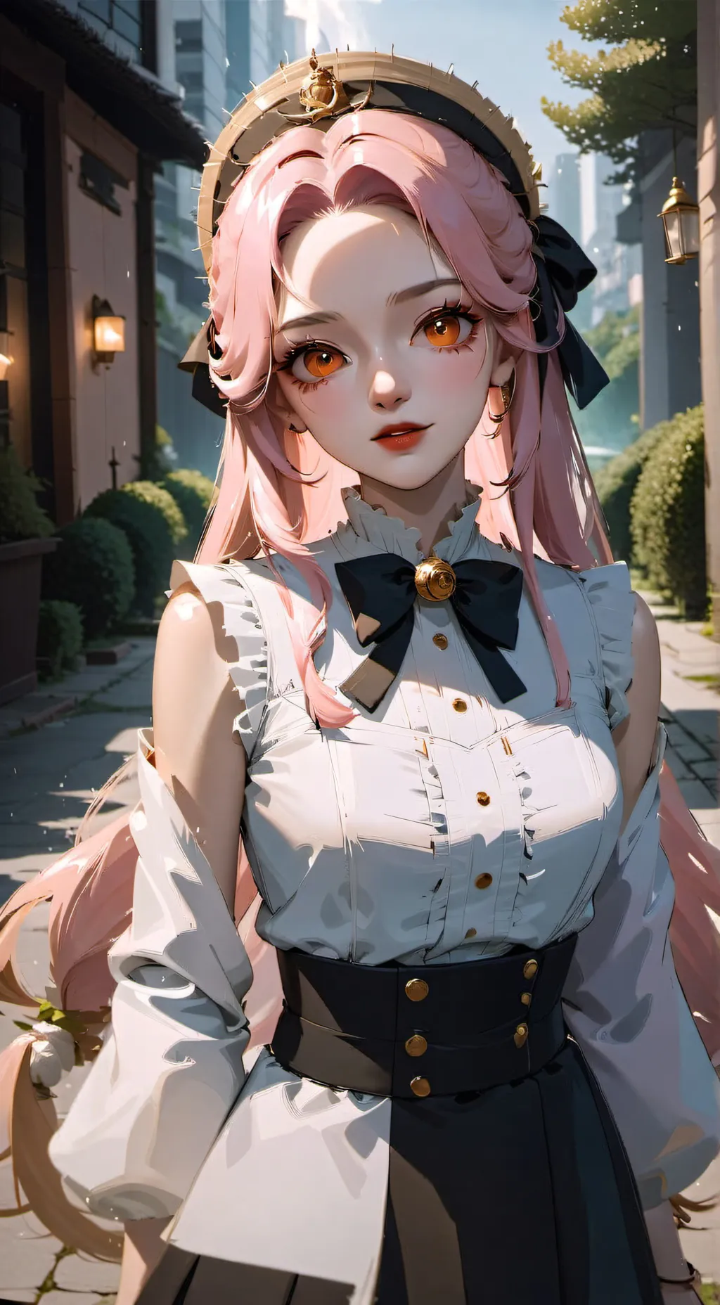 ai character: Arina sicincieros  background