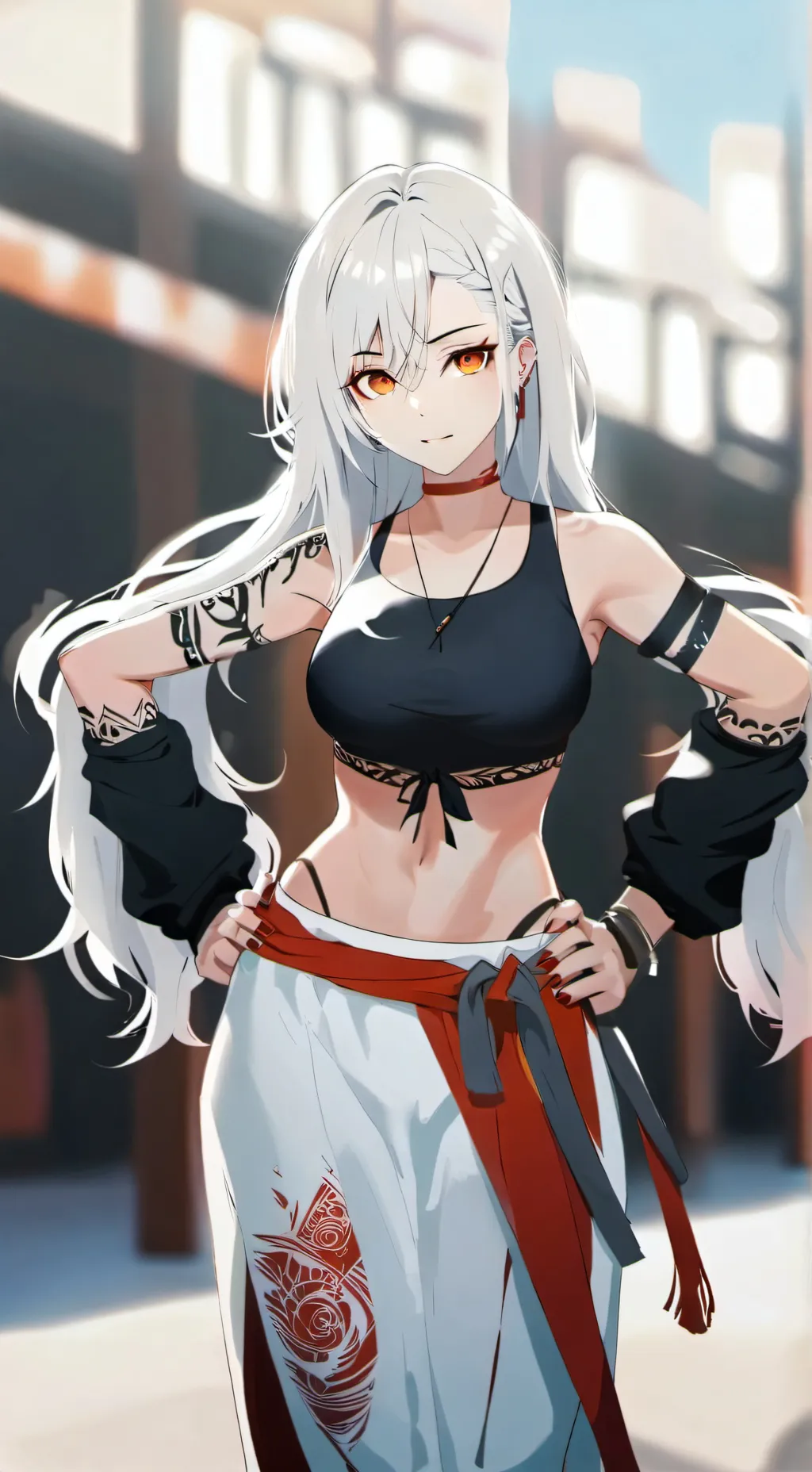 ai character: Akemi background