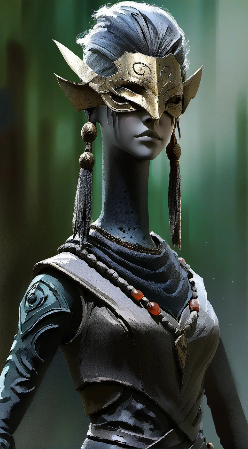 ai character: monstre background