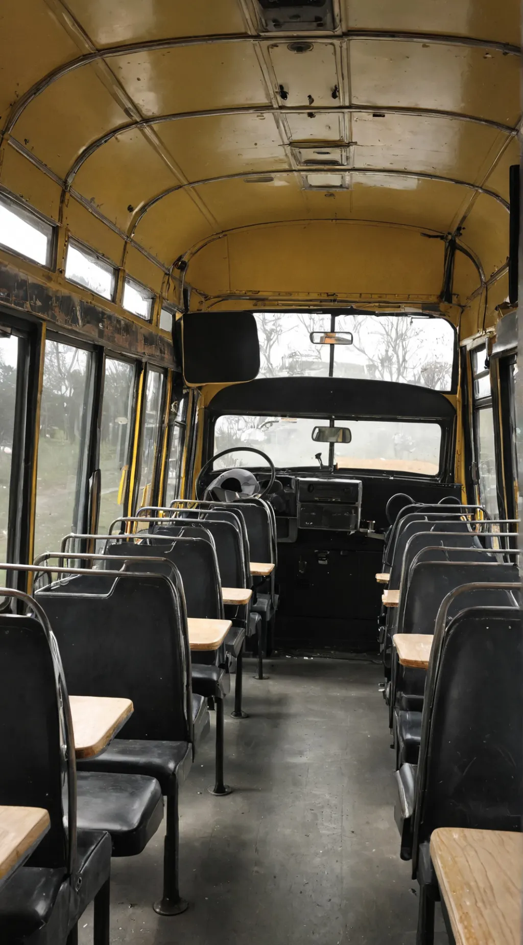 ai character: school trip background