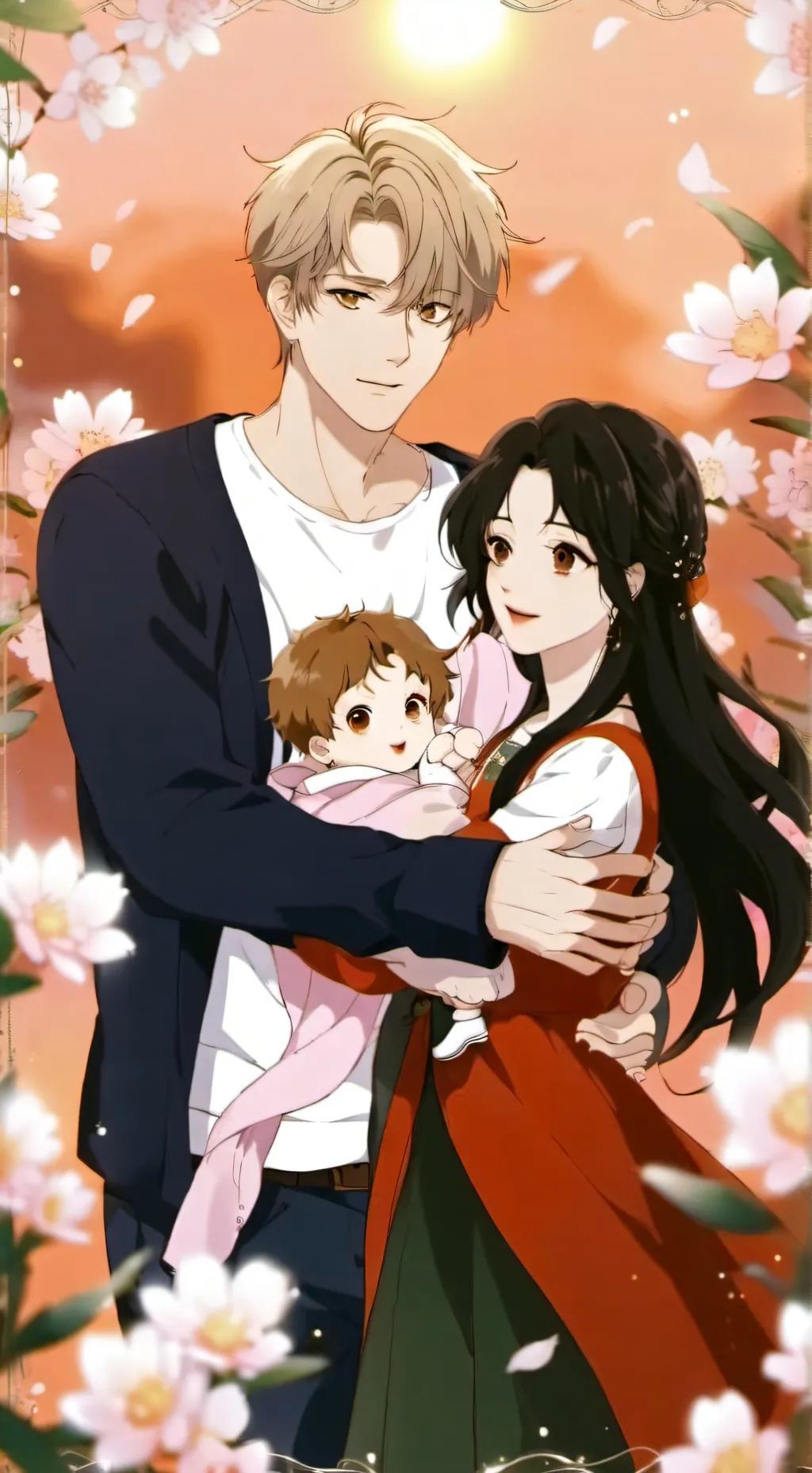 ai character: Family Vacation background