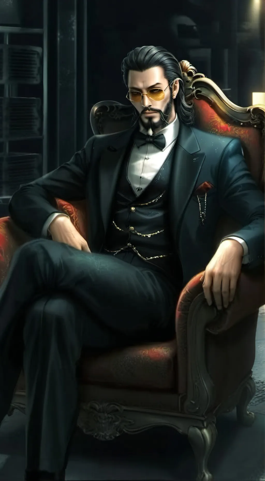 ai character: Mr. S Kairo background