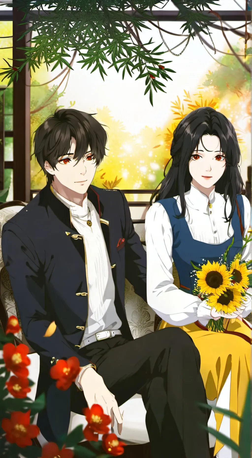 ai character: Emma  background