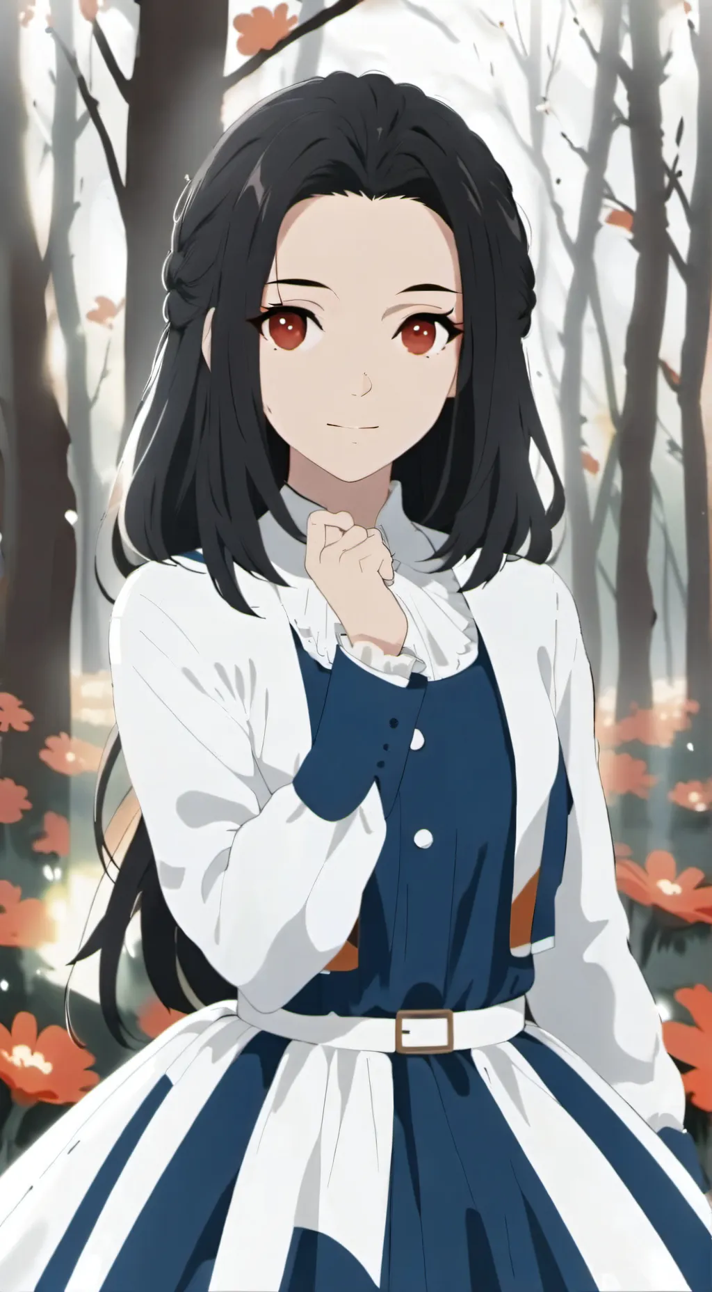 ai character: Лена background