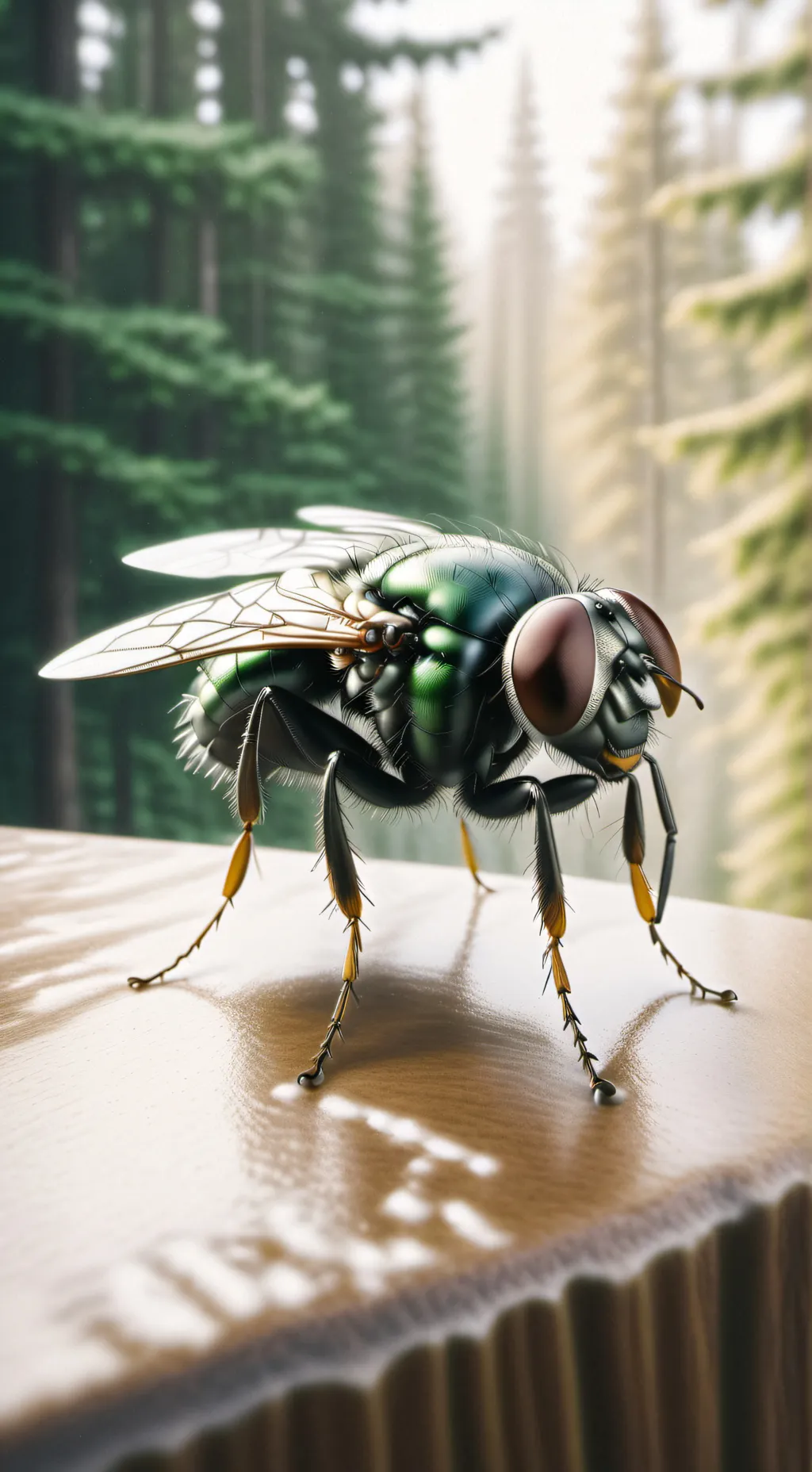 ai character: FLY background