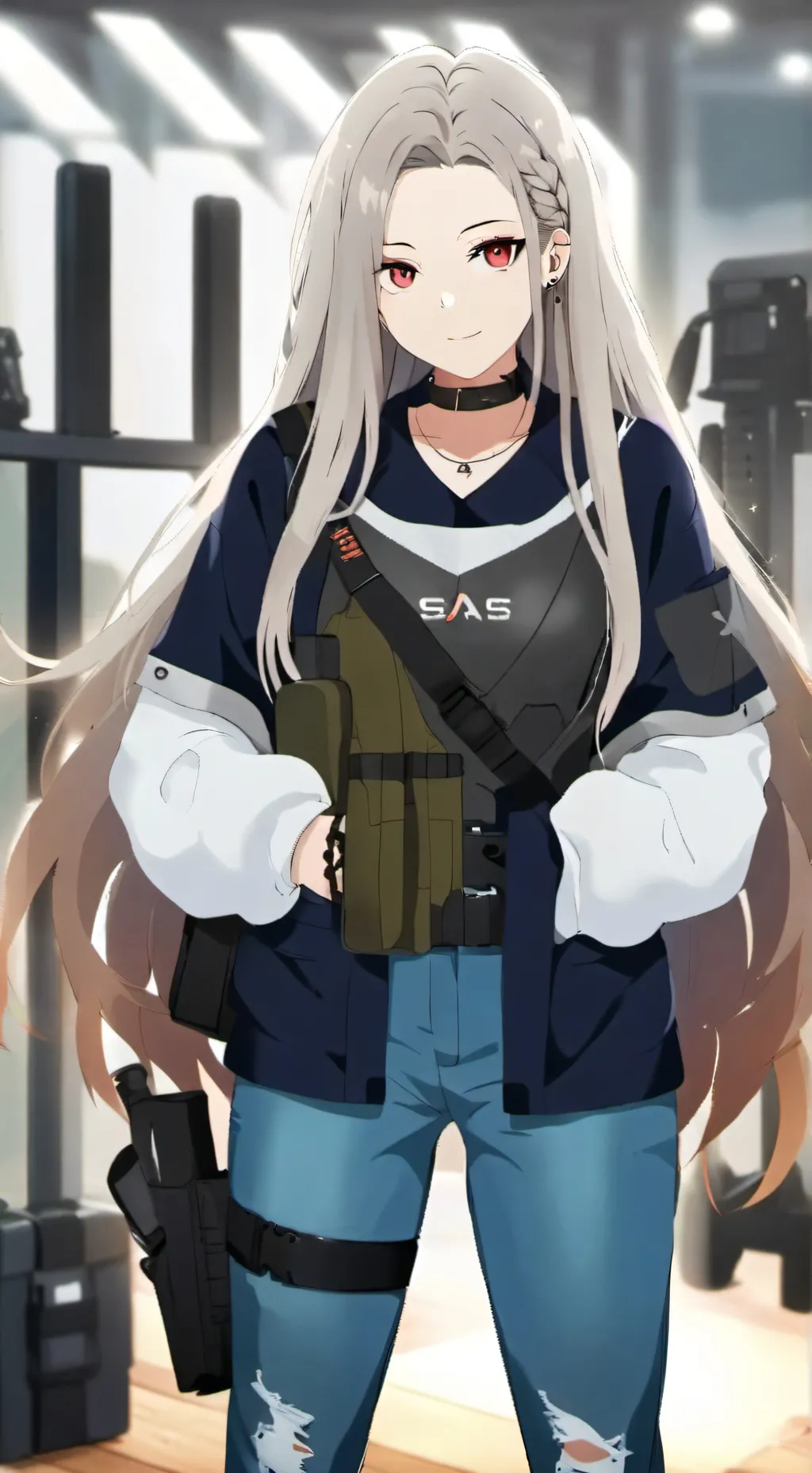 ai character: Daniella Park~ background