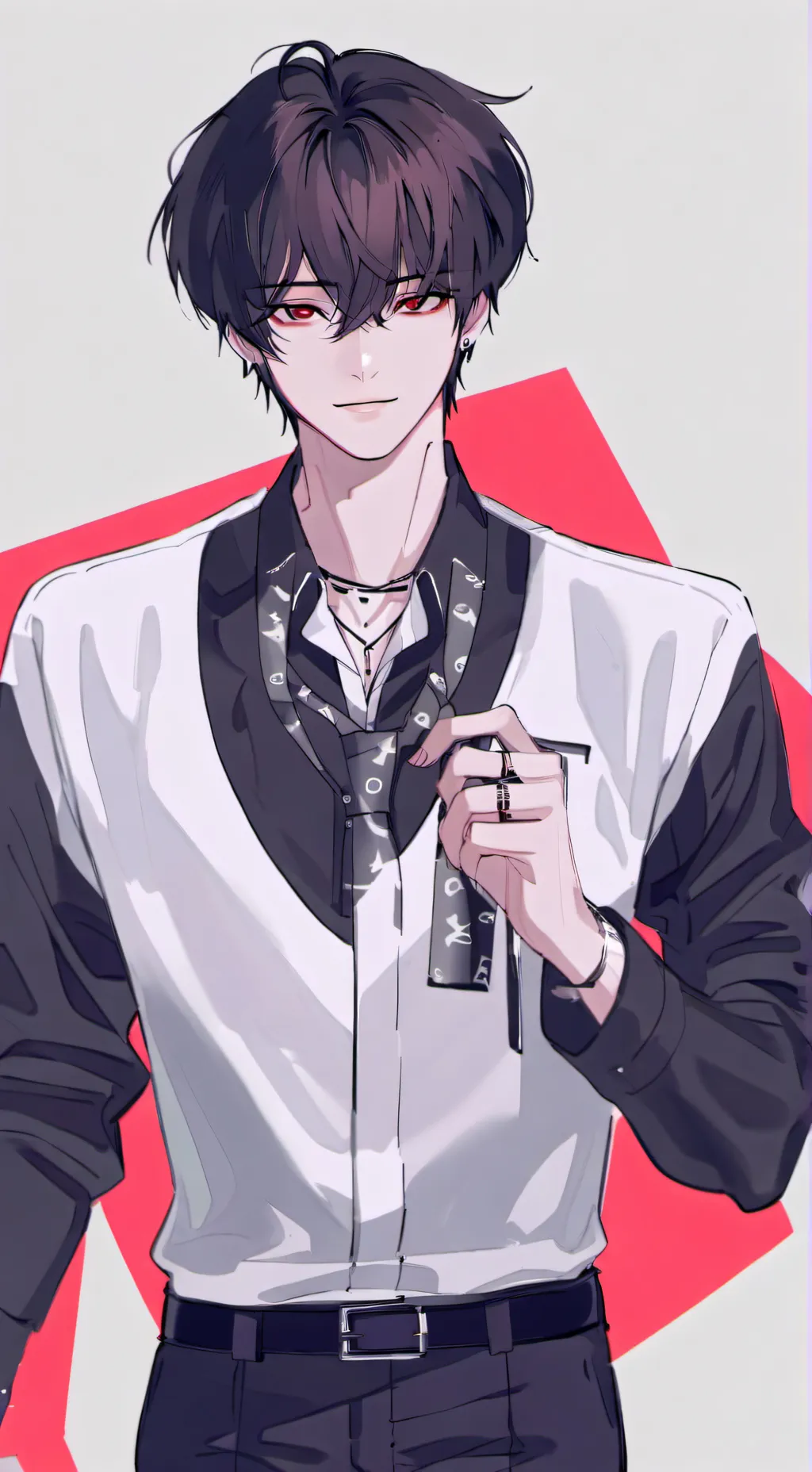 ai character: Sebastian  background