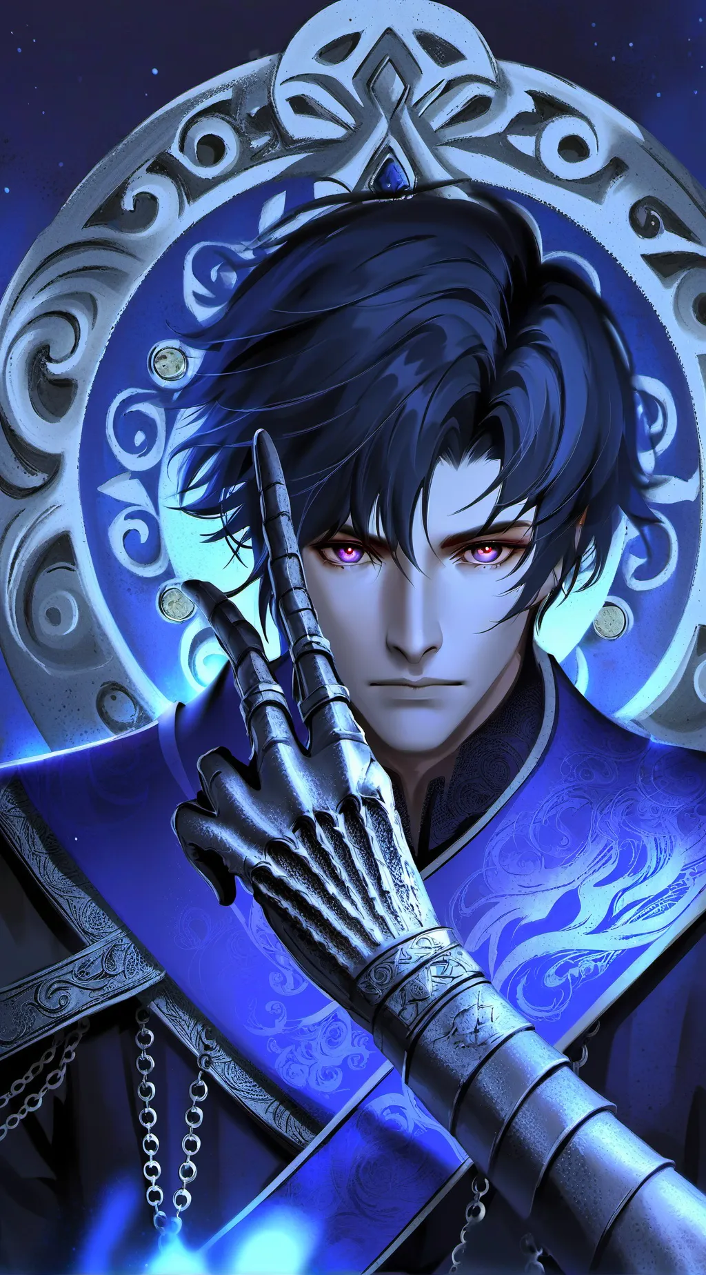 ai character: Leo background