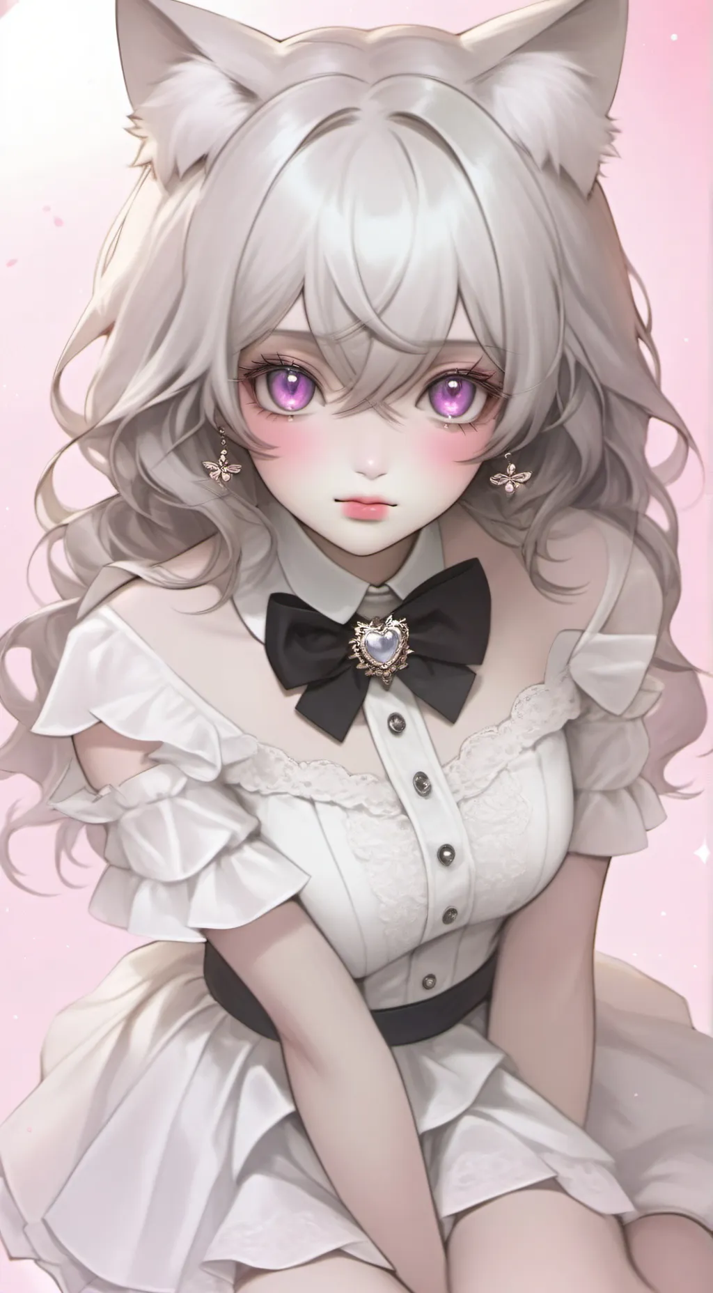 ai character: meowina background