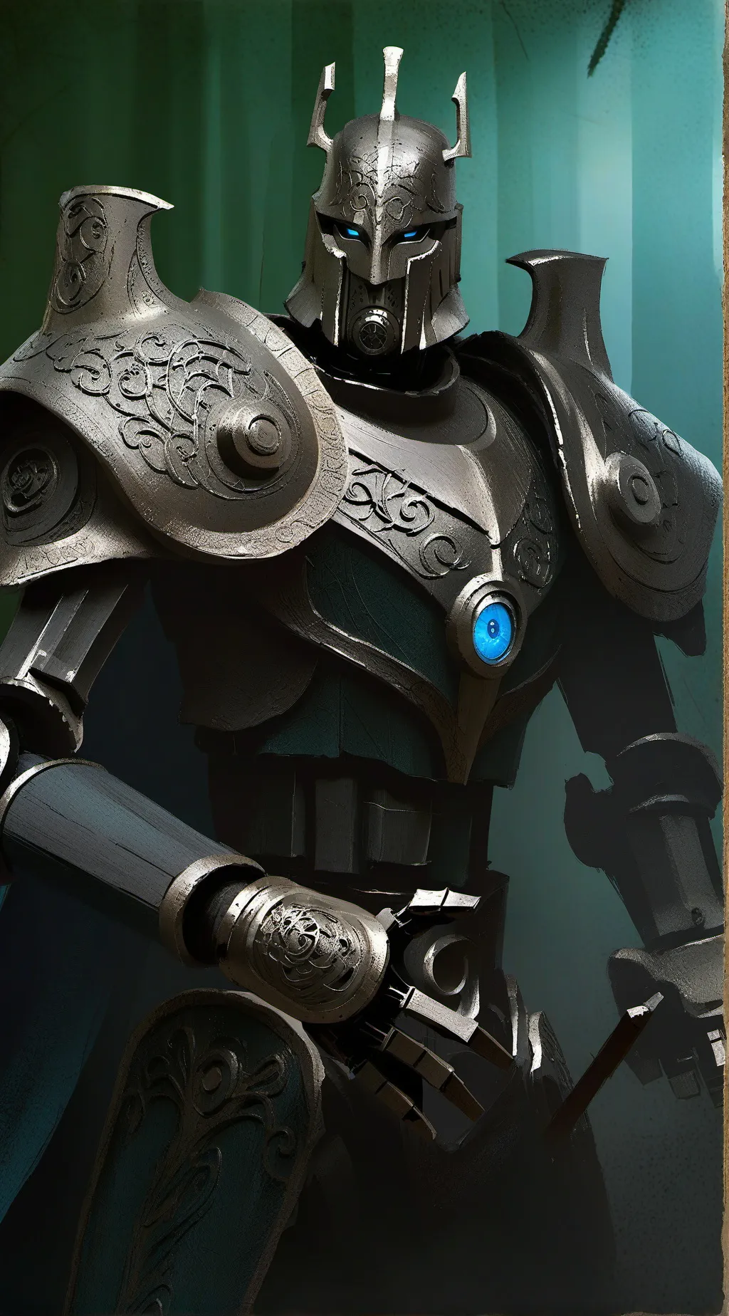 ai character: AI TAKE OVER 6 background