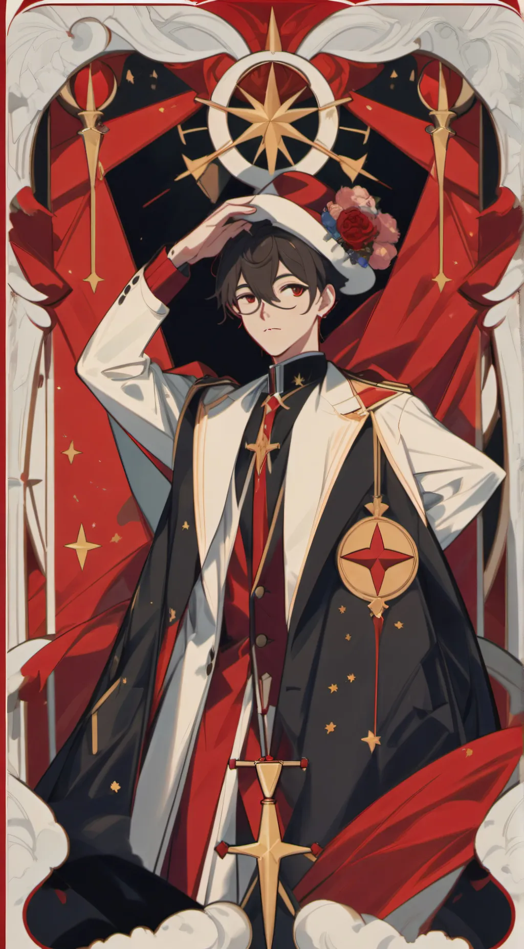 ai character: Lucas  background