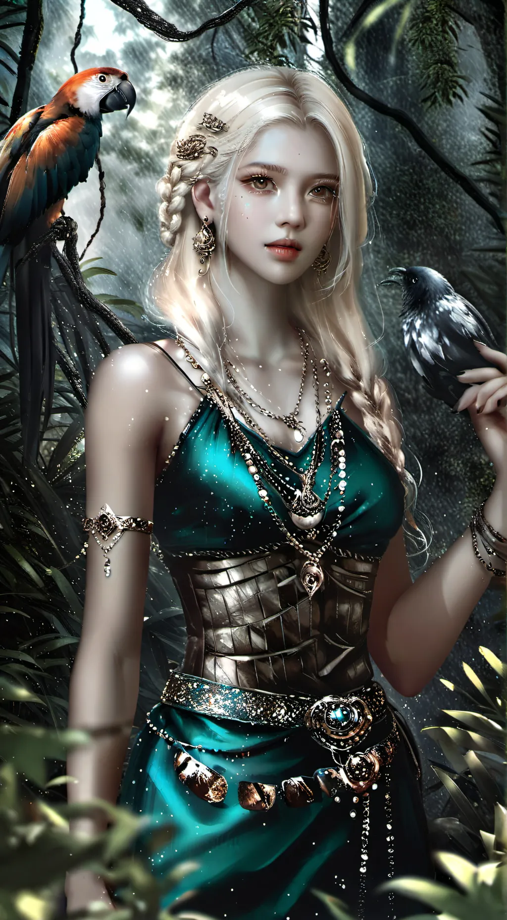 ai character: Mha survival  background