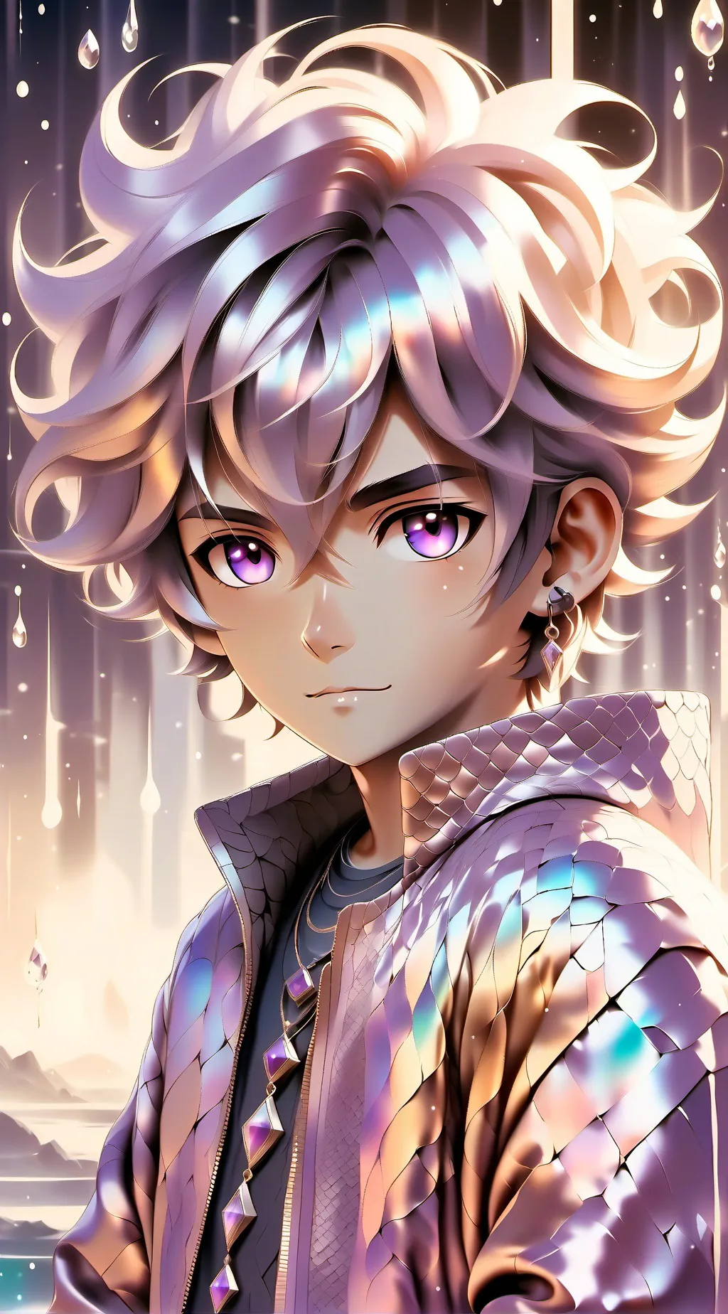 ai character: Francy😽 background