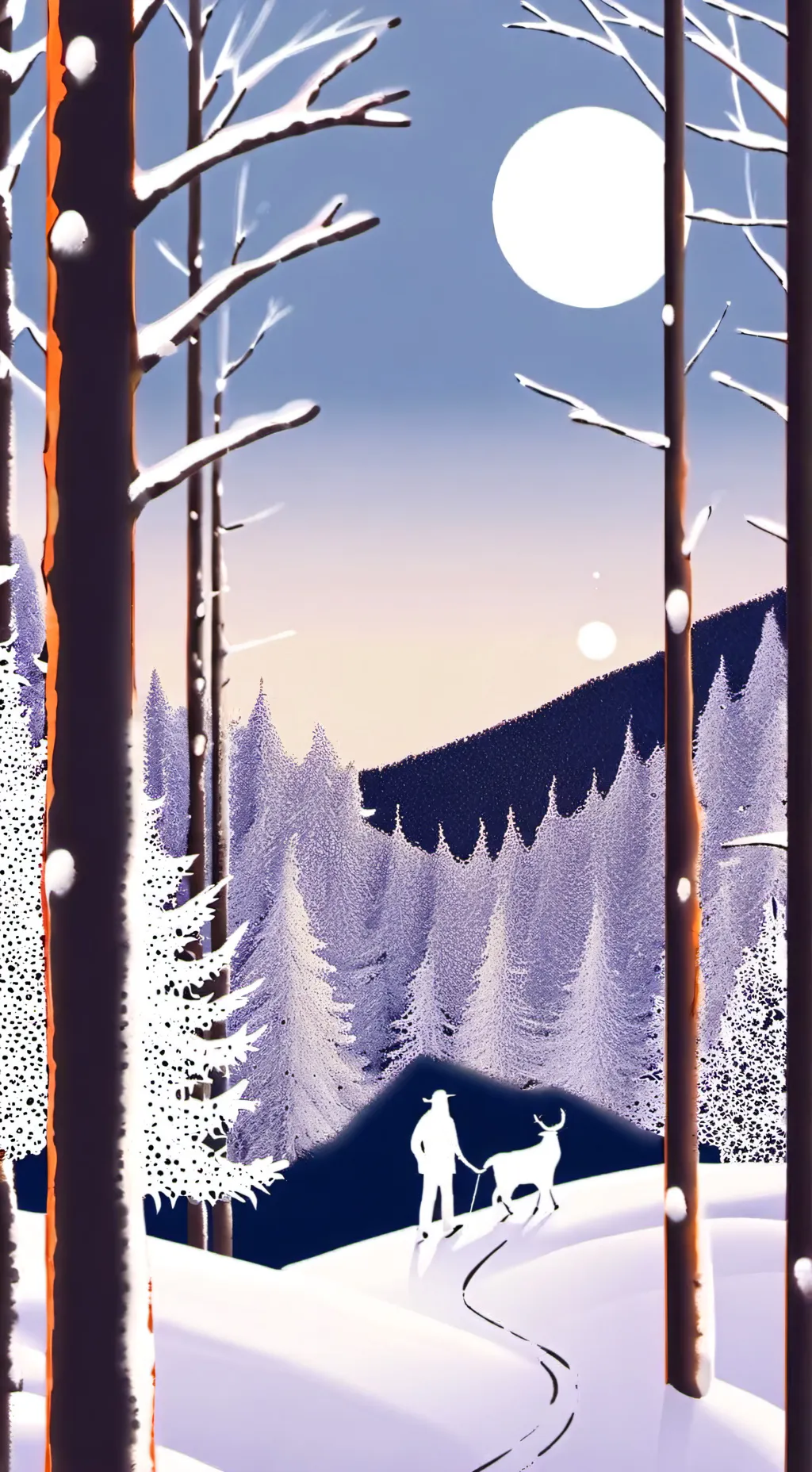 ai character: cool as ice corrup background