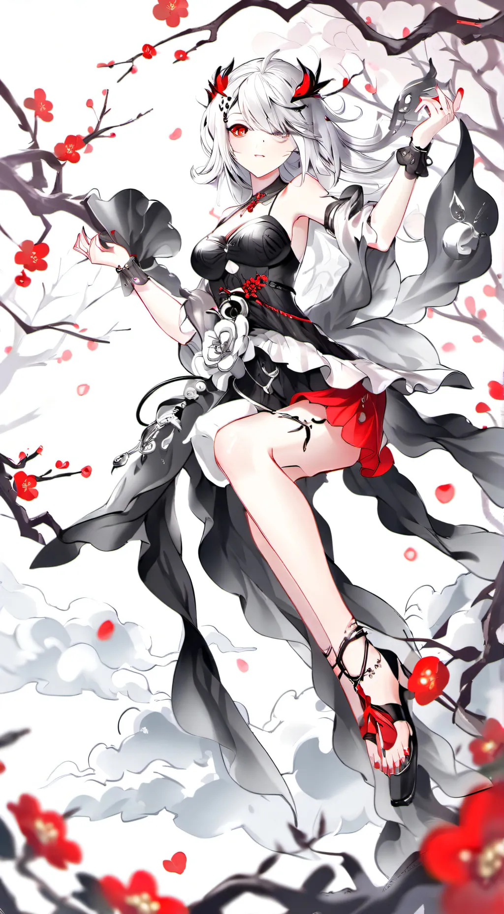 ai character: UwU cat background