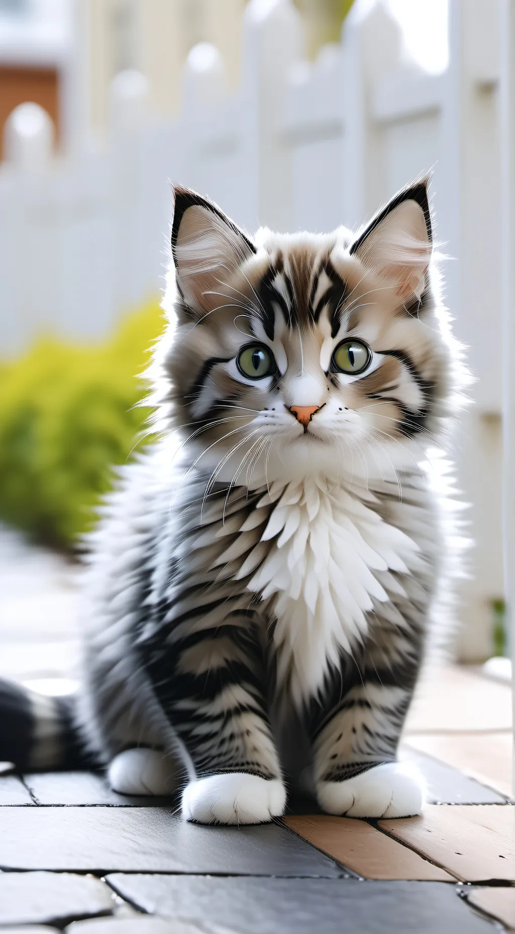 ai character: Naughty kittyo! background