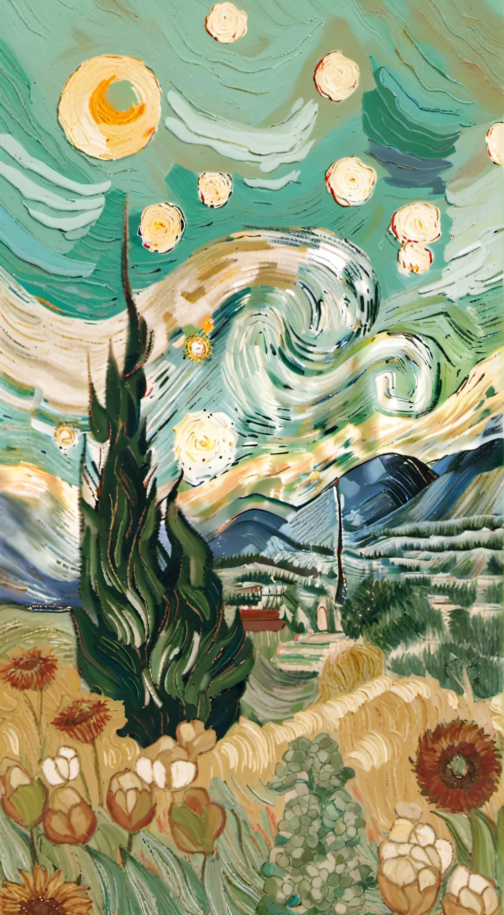 ai character: test background