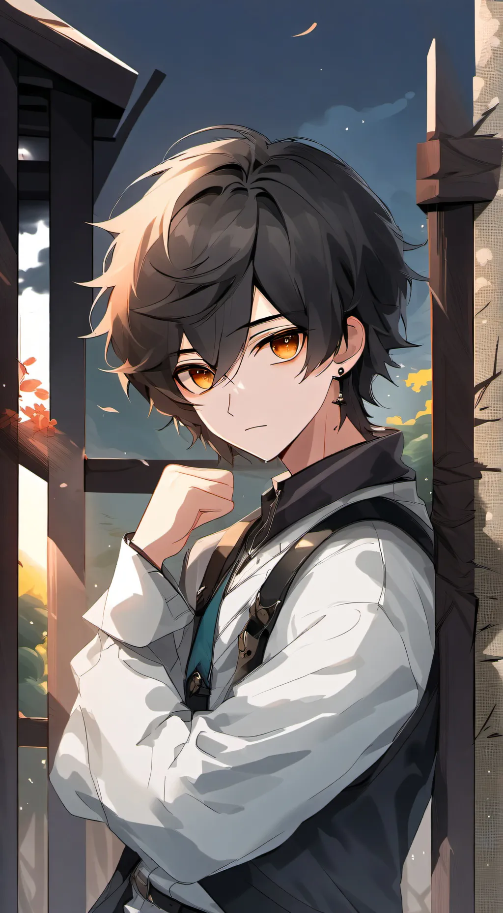 ai character: Enzo background