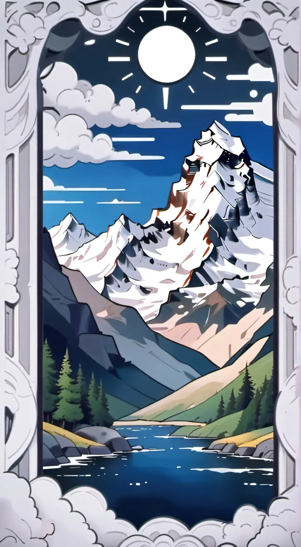 ai character: Филл background