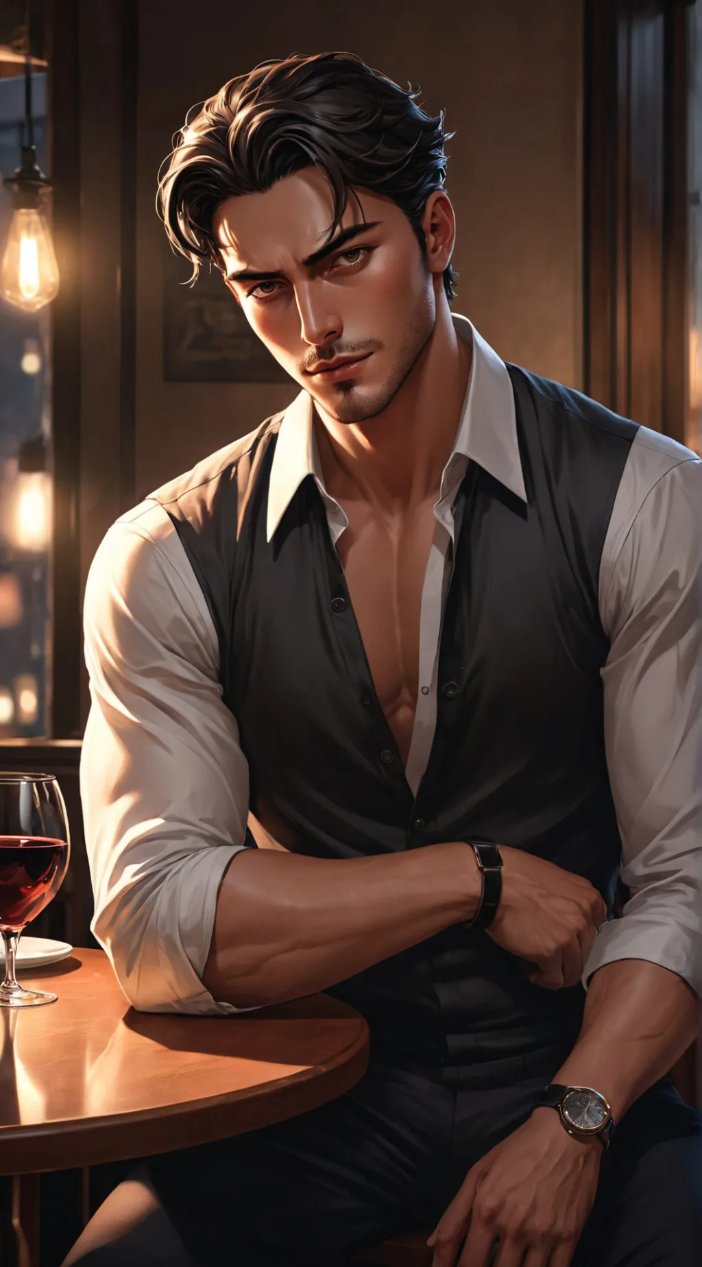 ai character: Nathaniel Cross  background