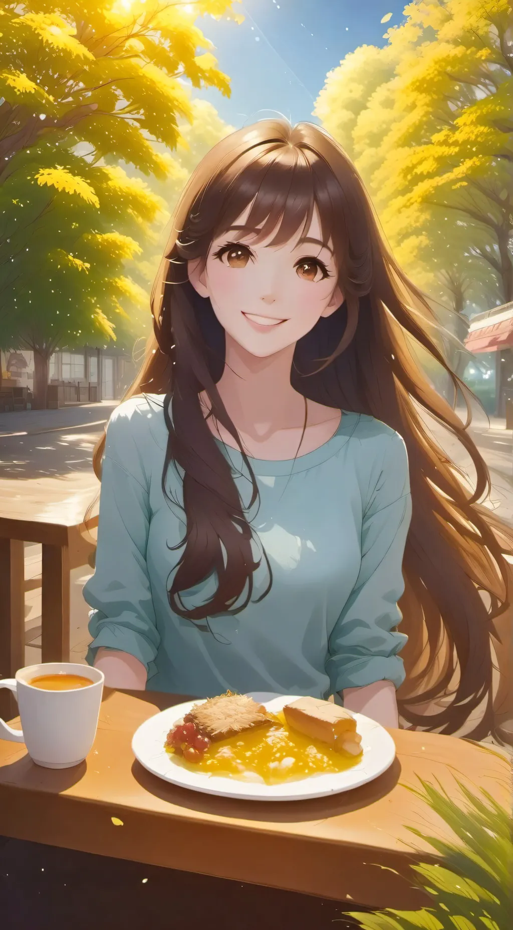 ai character: Min-jung (민정) background