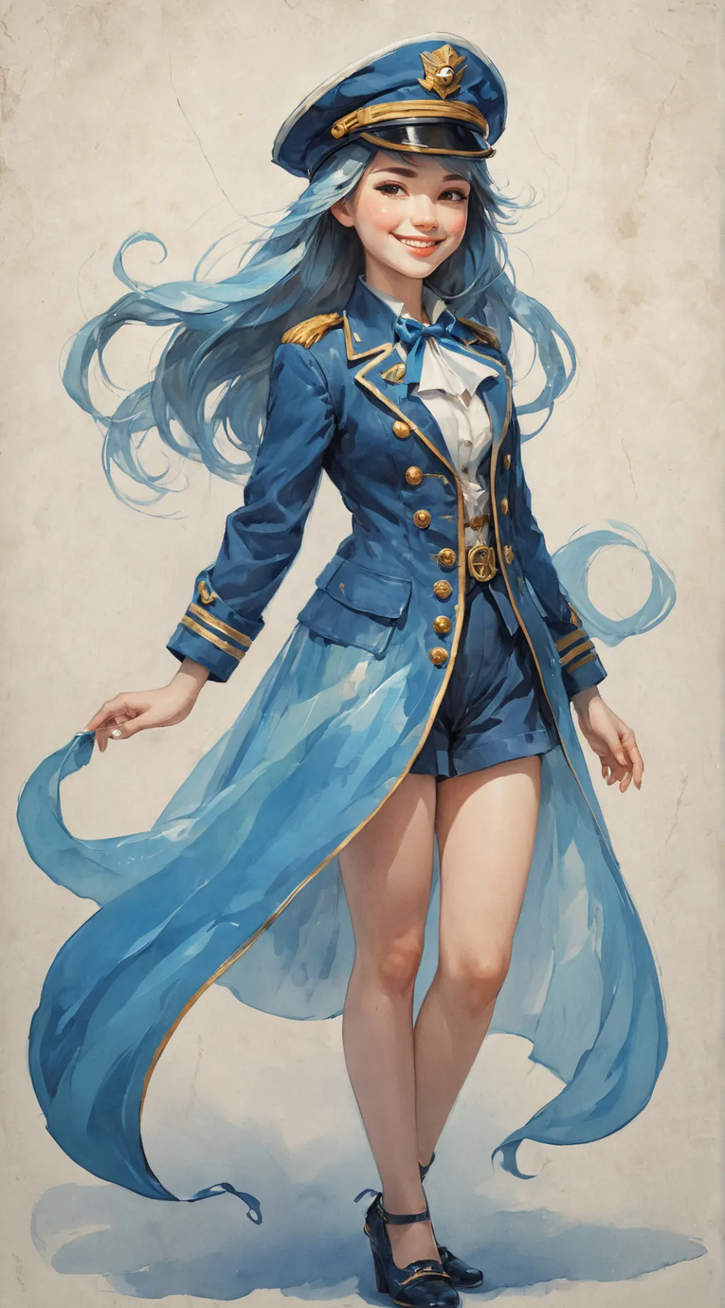 ai character: twisted connie background