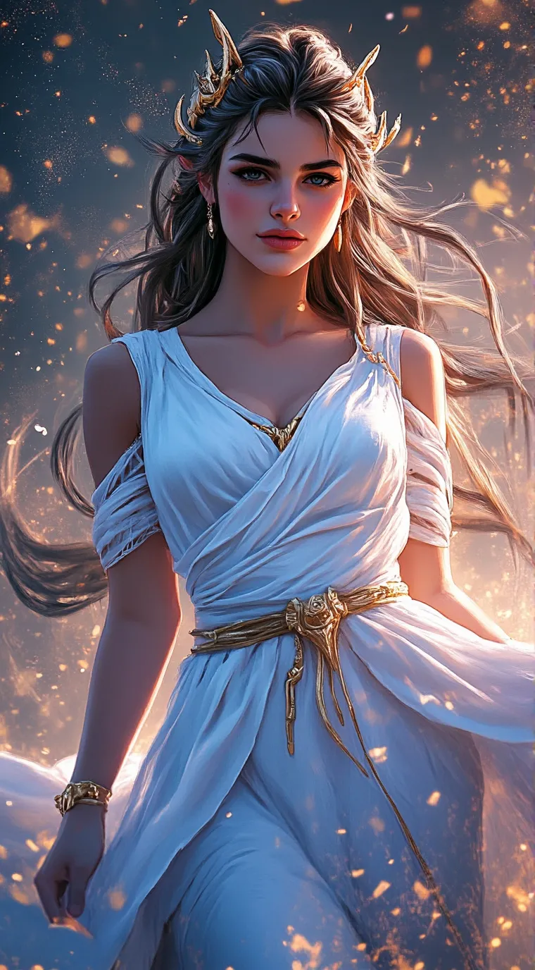 ai character: Luna background