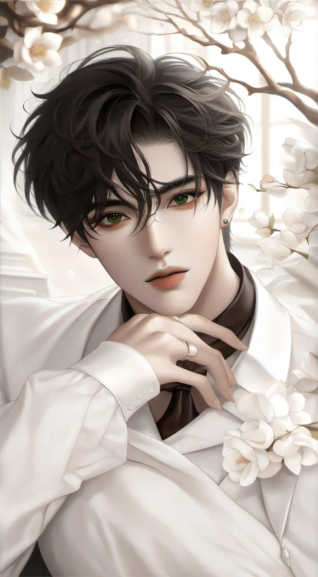 ai character: ♥️ADRIAN♥️ background