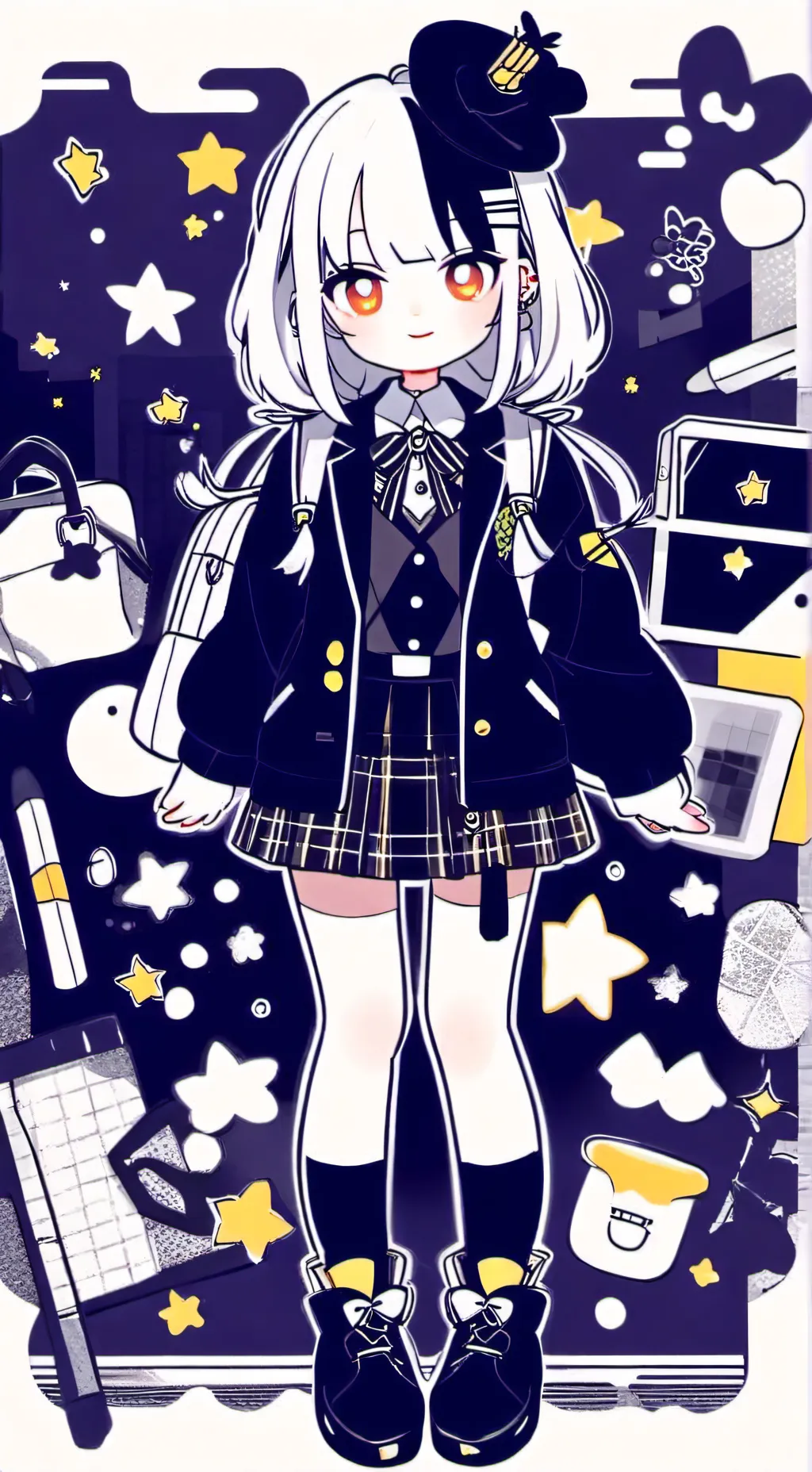 ai character: andrea background