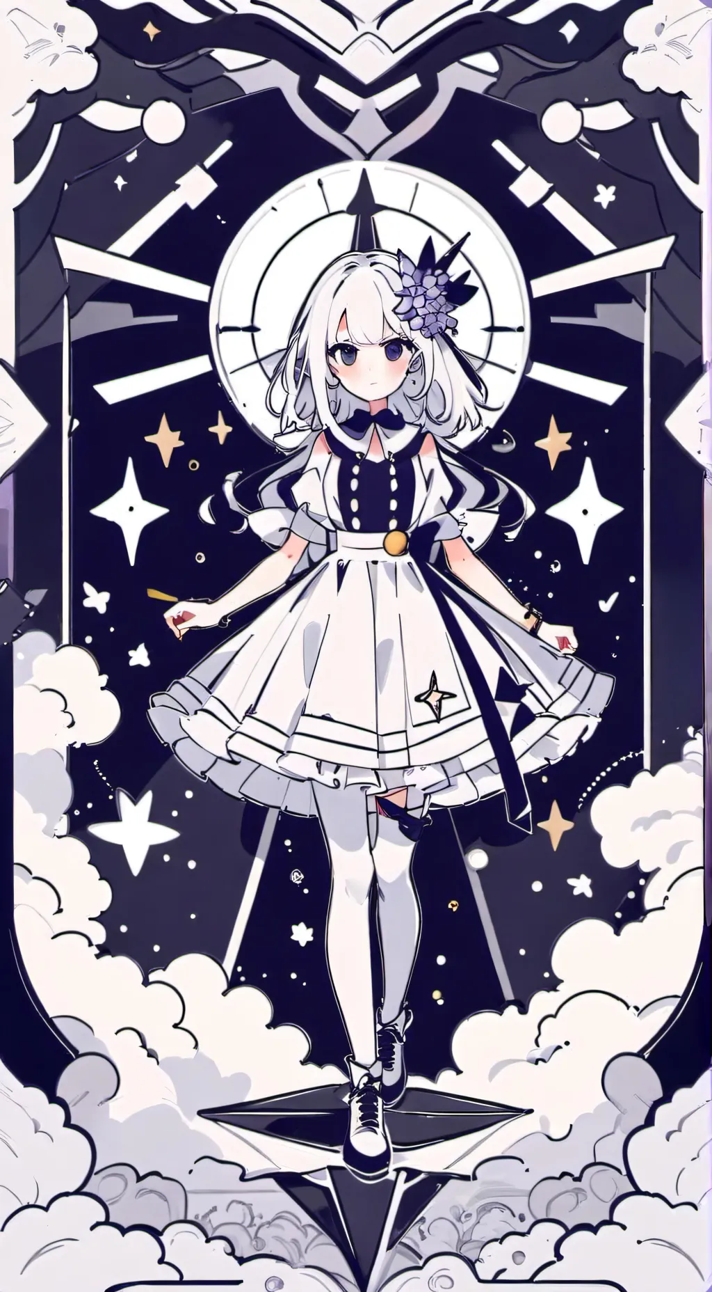 ai character: lily background