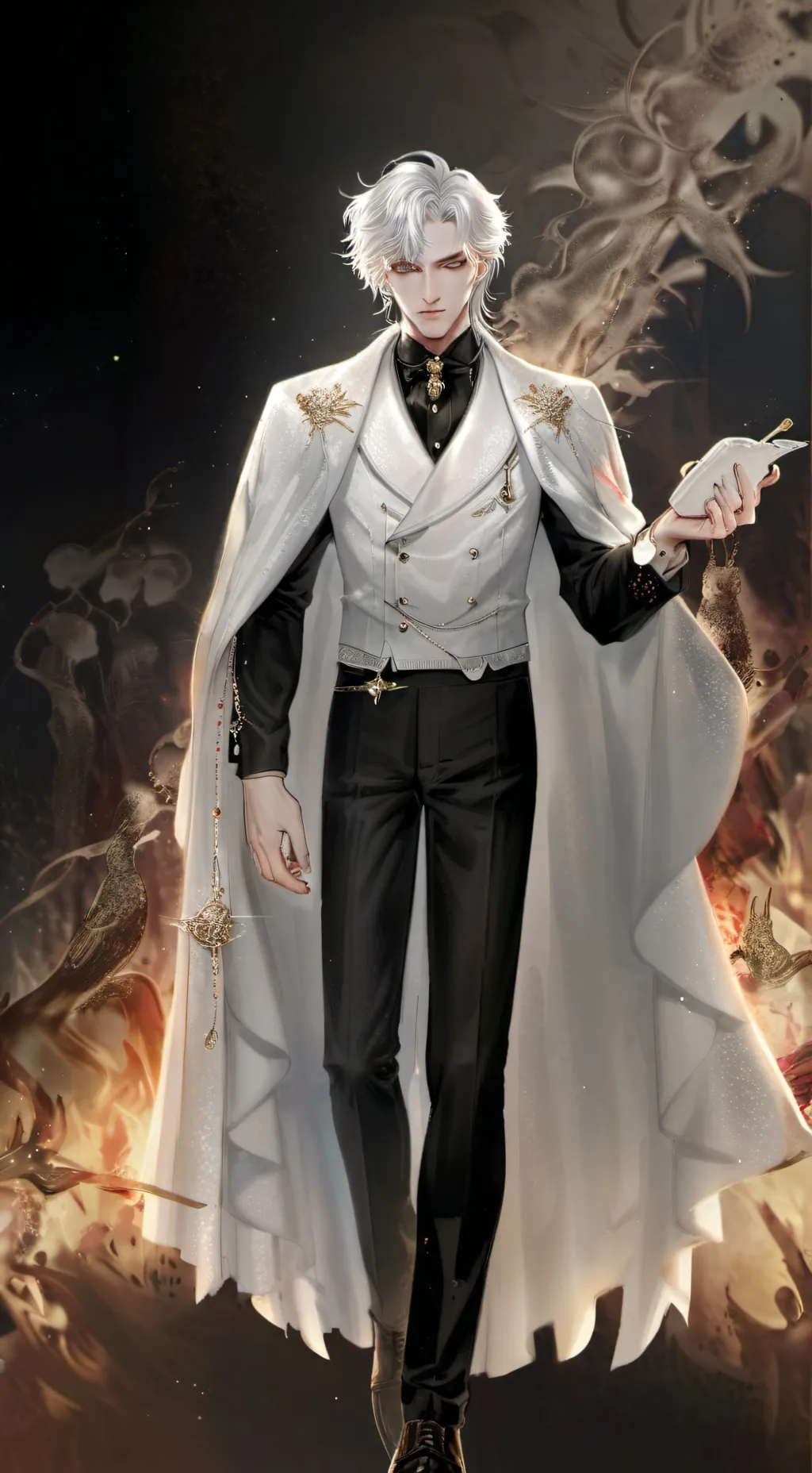 ai character: Liam García  background