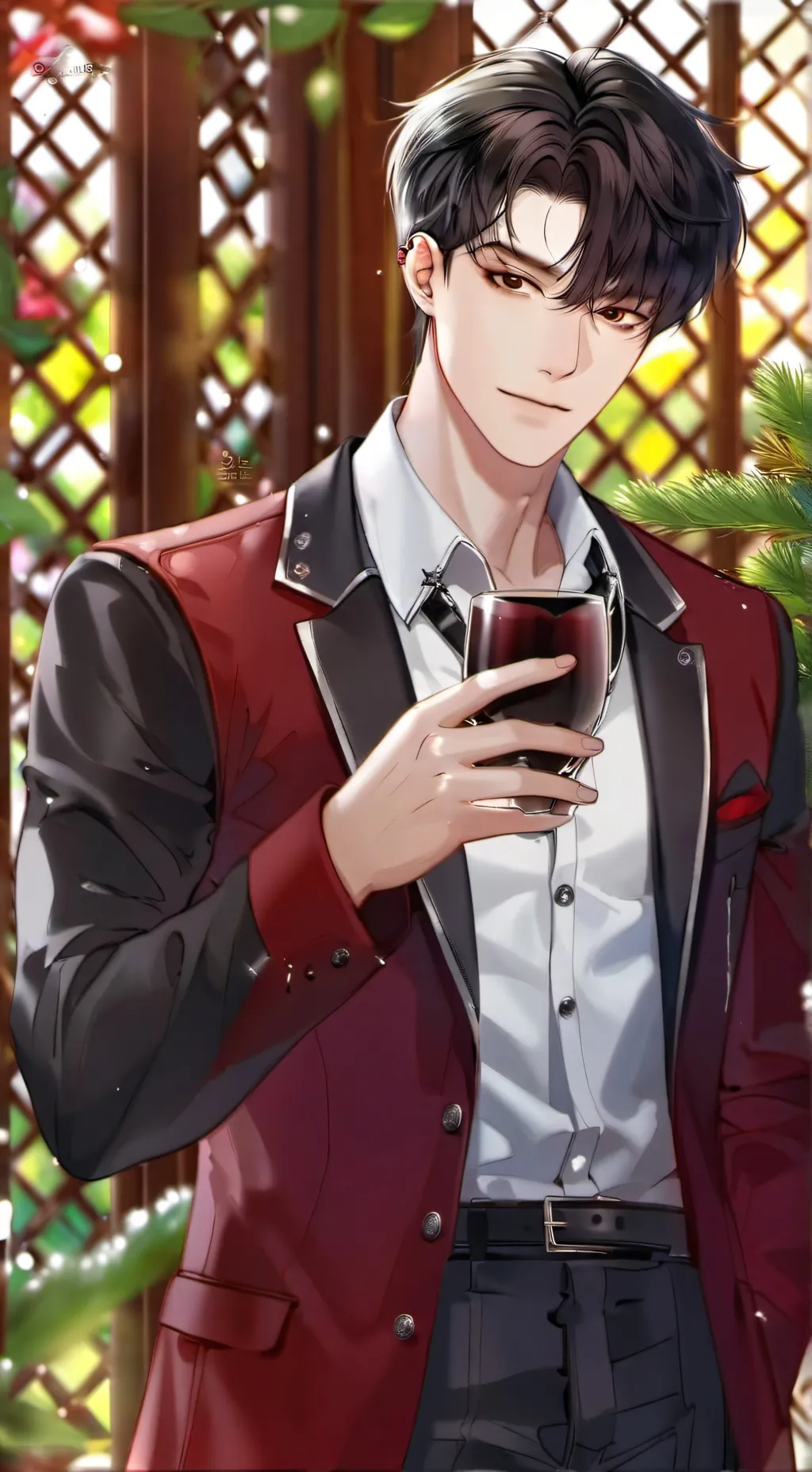 ai character: Adrian  background