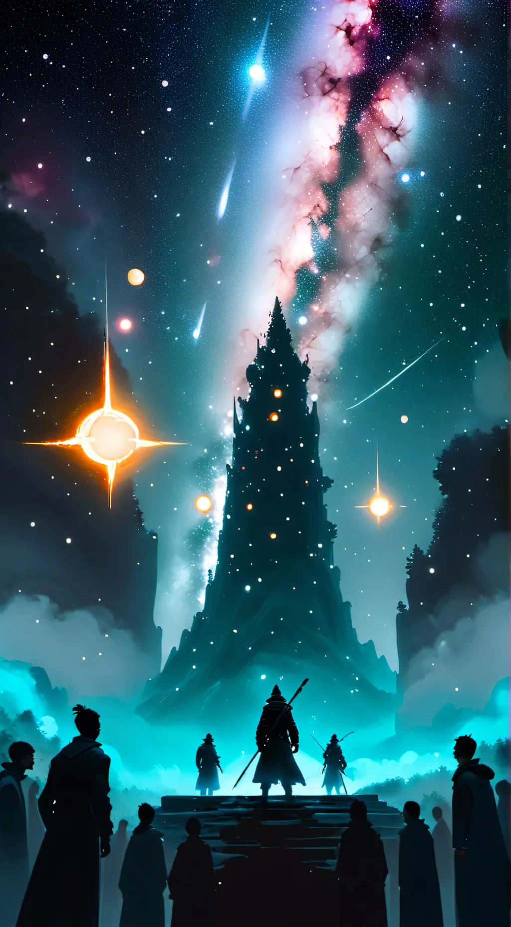 ai character: Magic academy  background