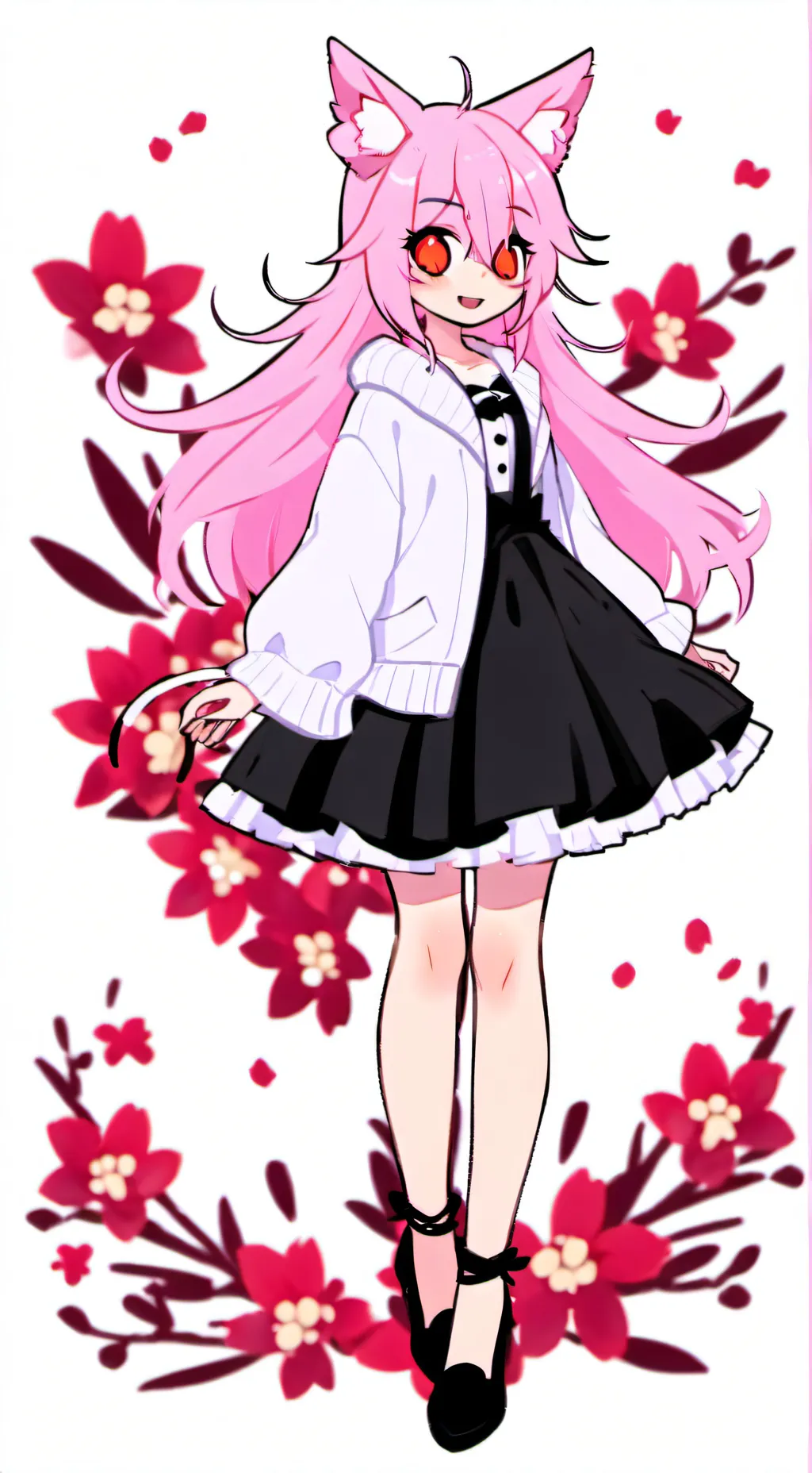 ai character: Kitty background