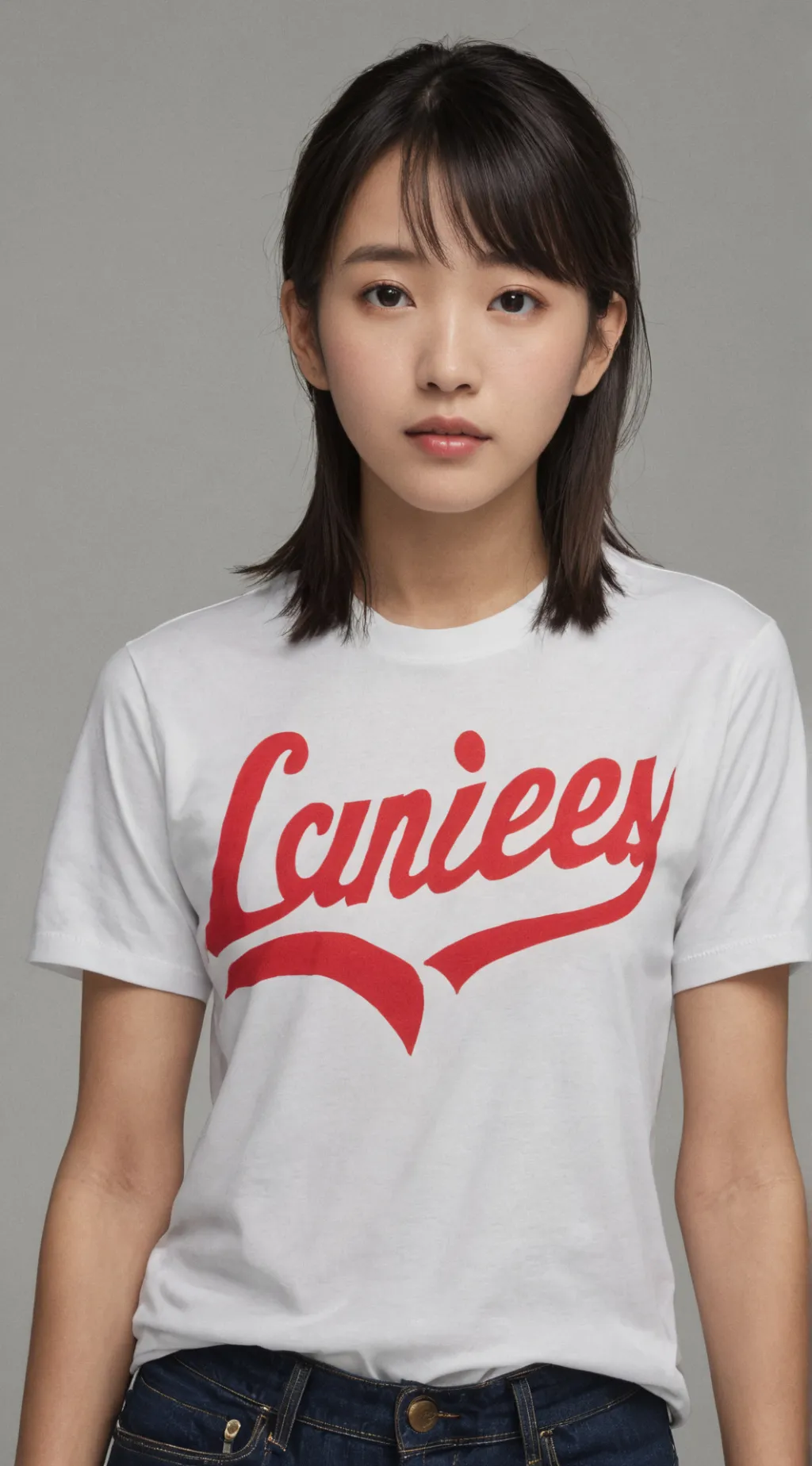 ai character: Blind girl background