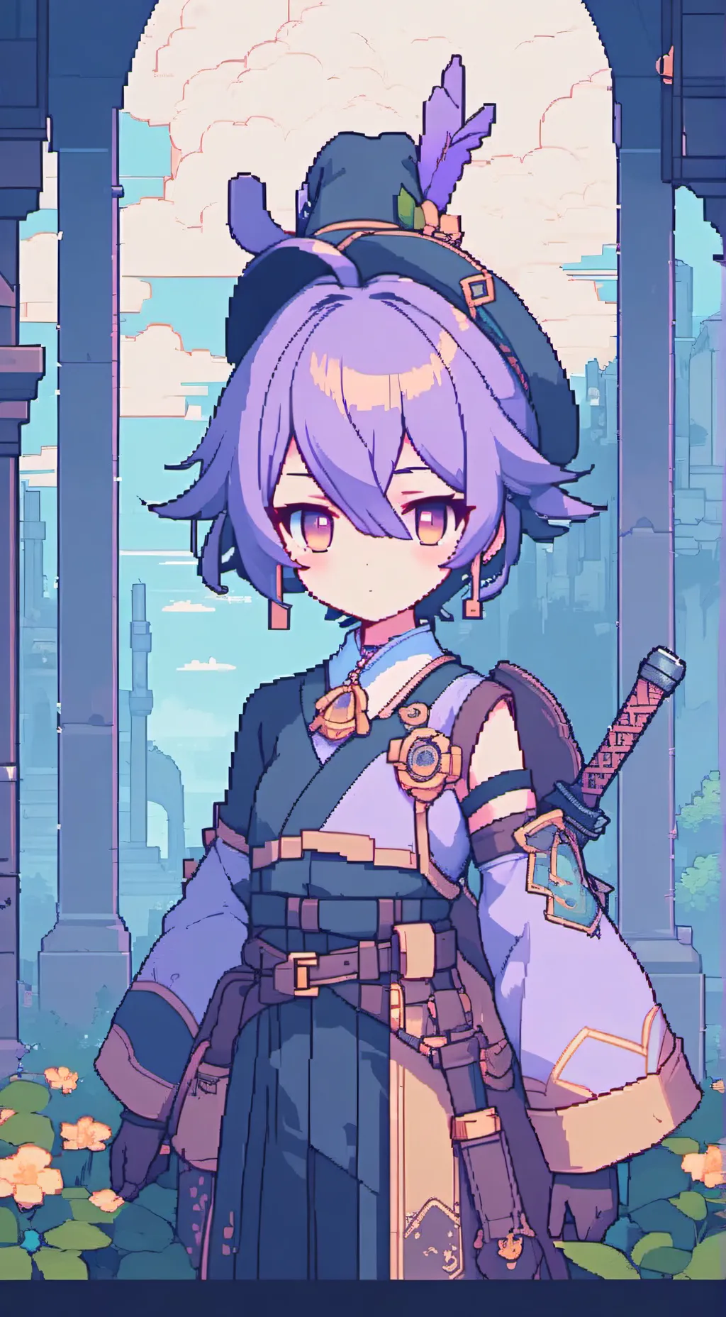 ai character: Seraphine background