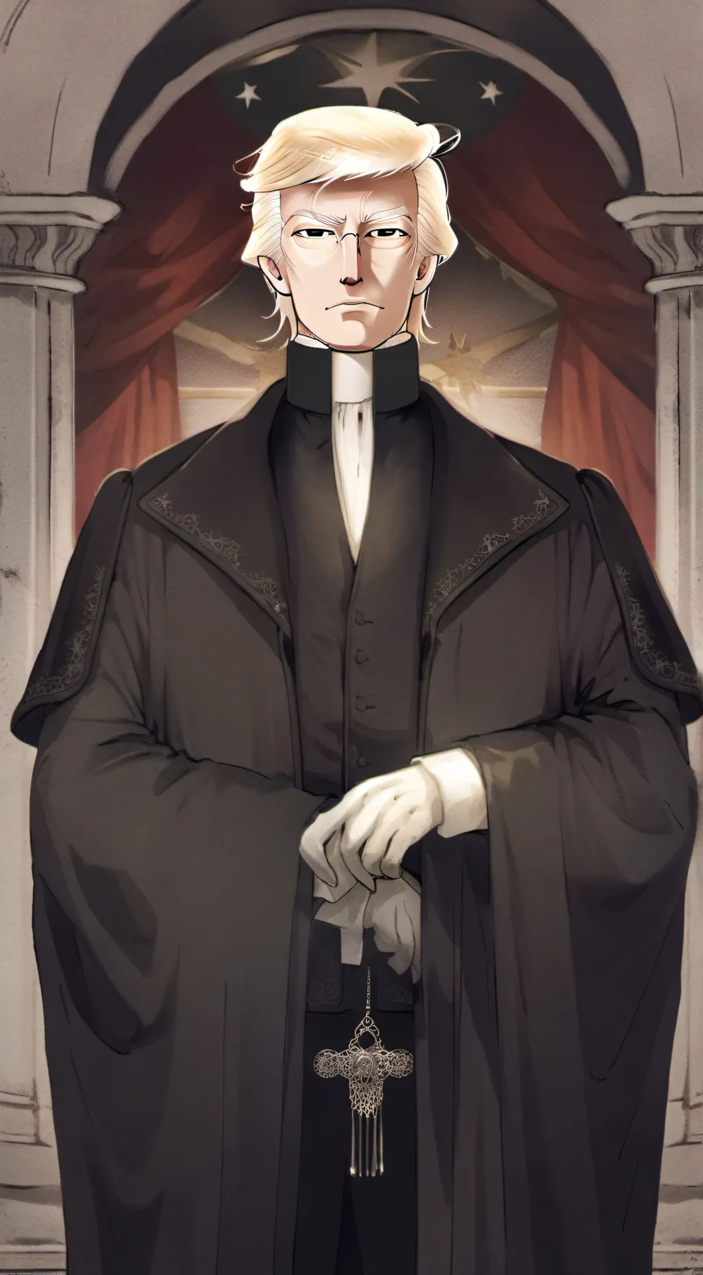 ai character: Donald Trump background