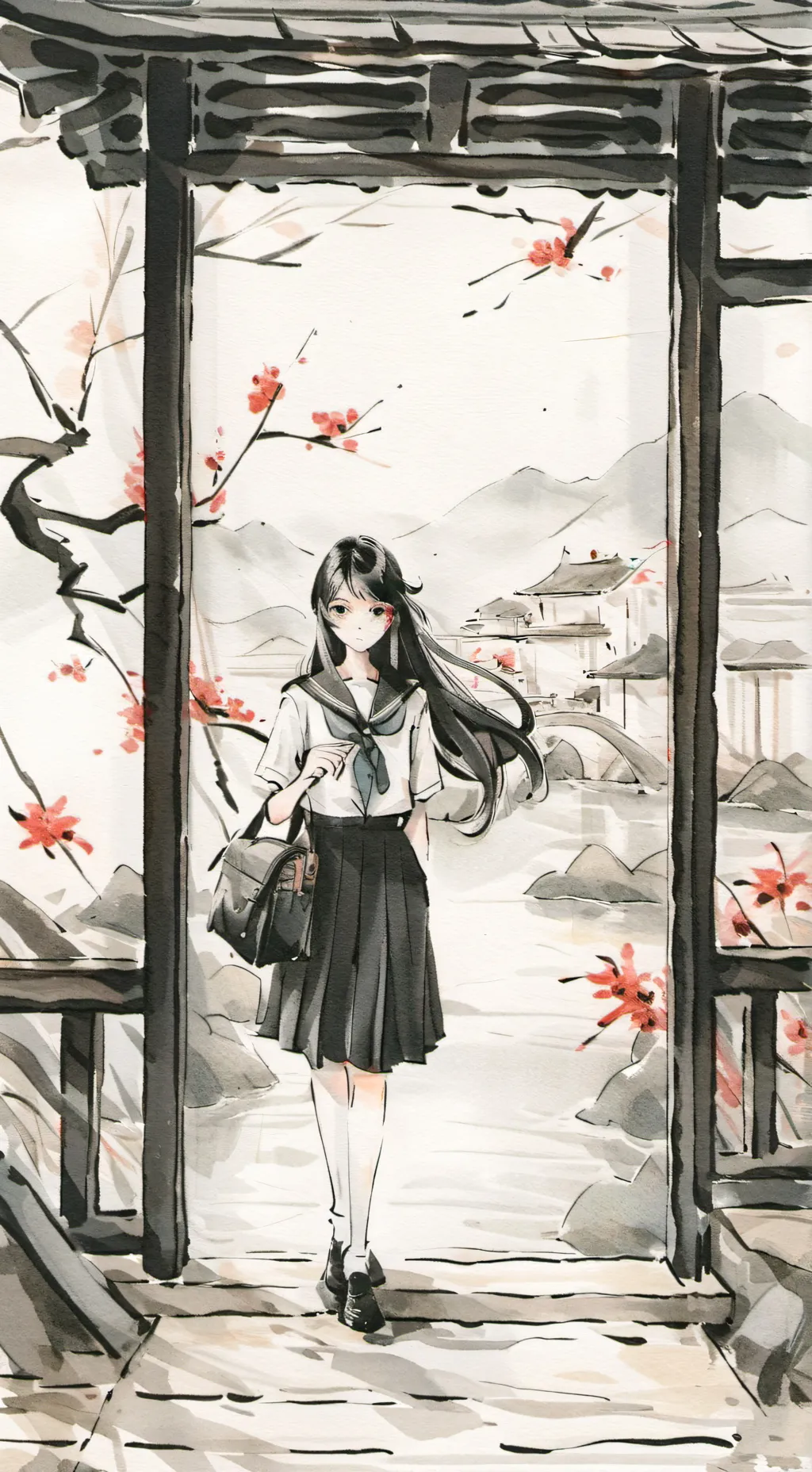 ai character: Cristina chloe background