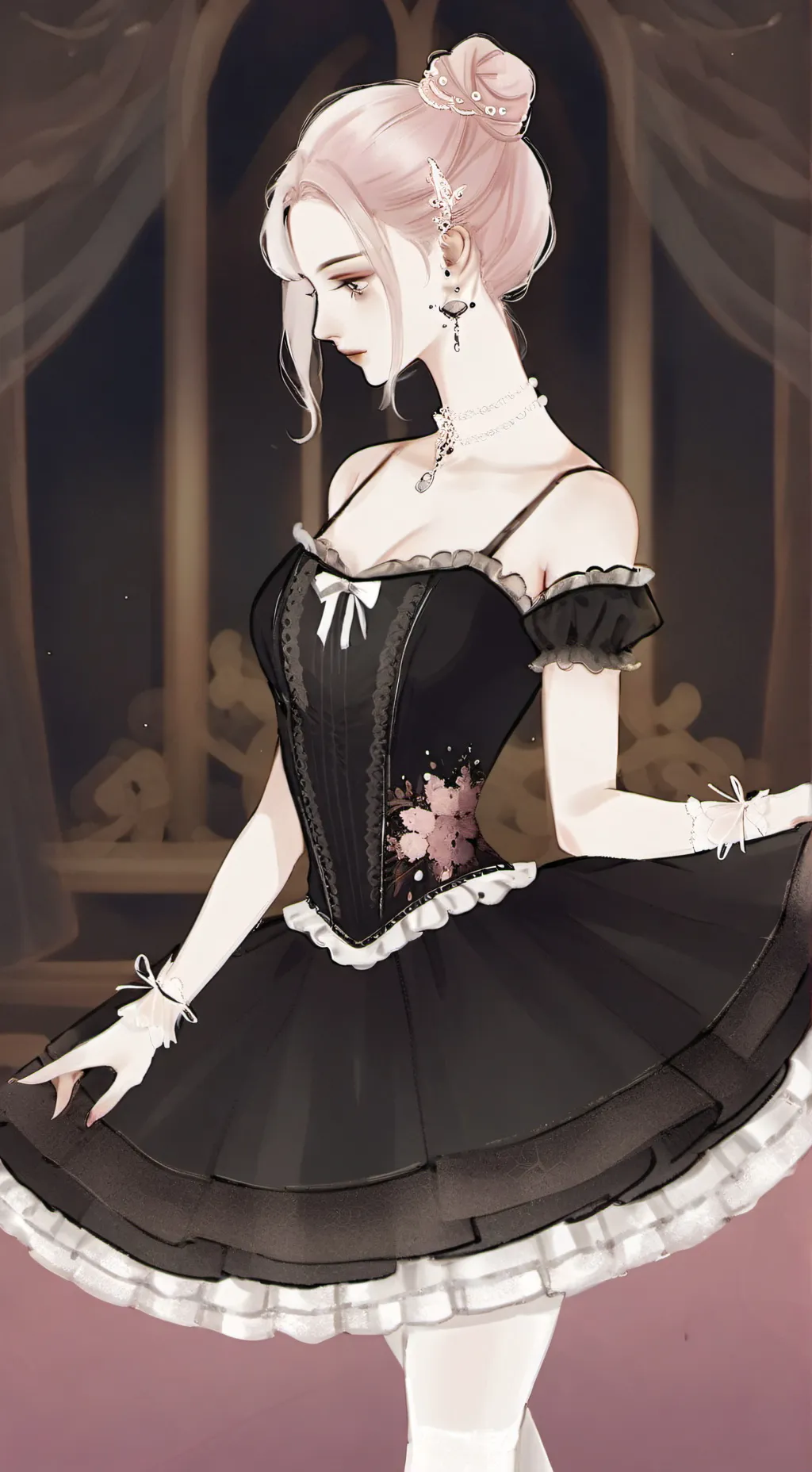 ai character: Lila background