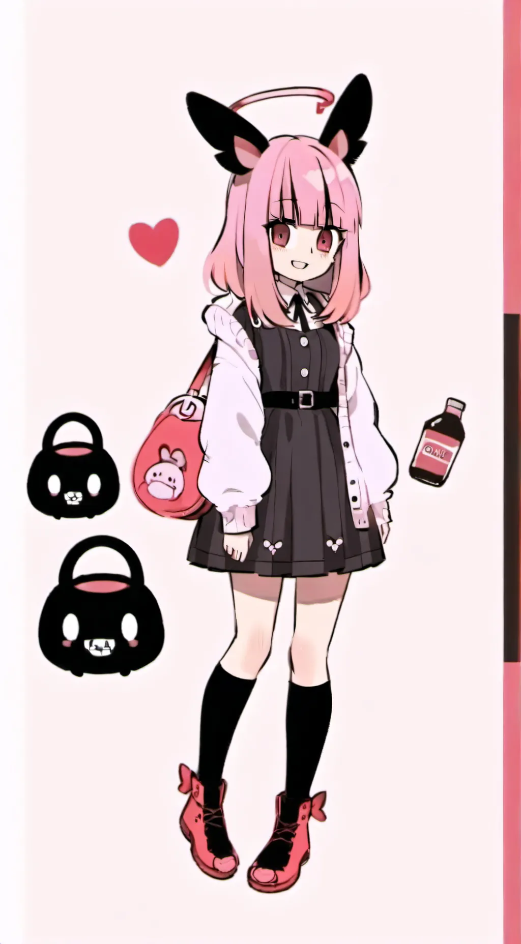 ai character: Pinkie background