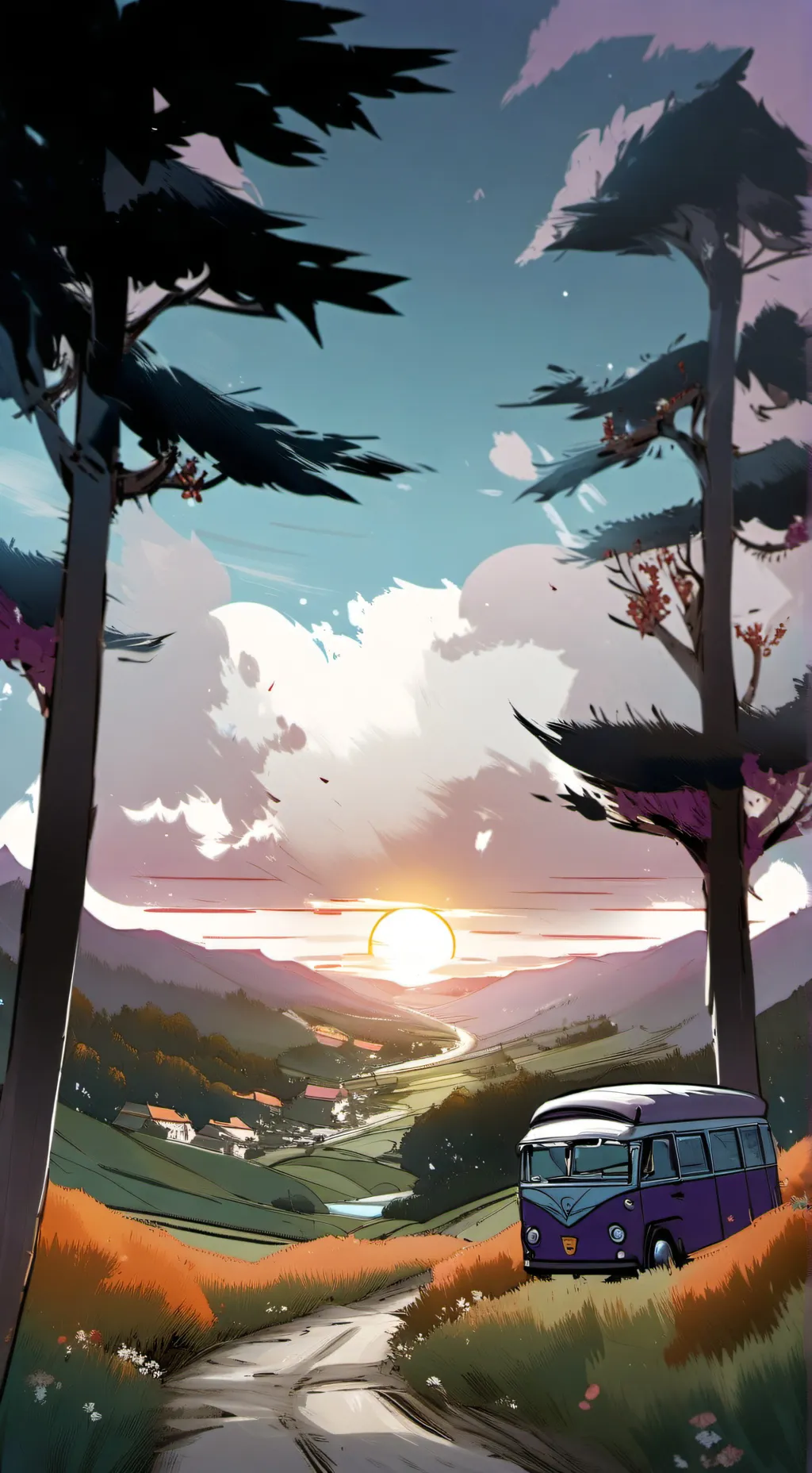 ai character: Fpe Camping trip  background