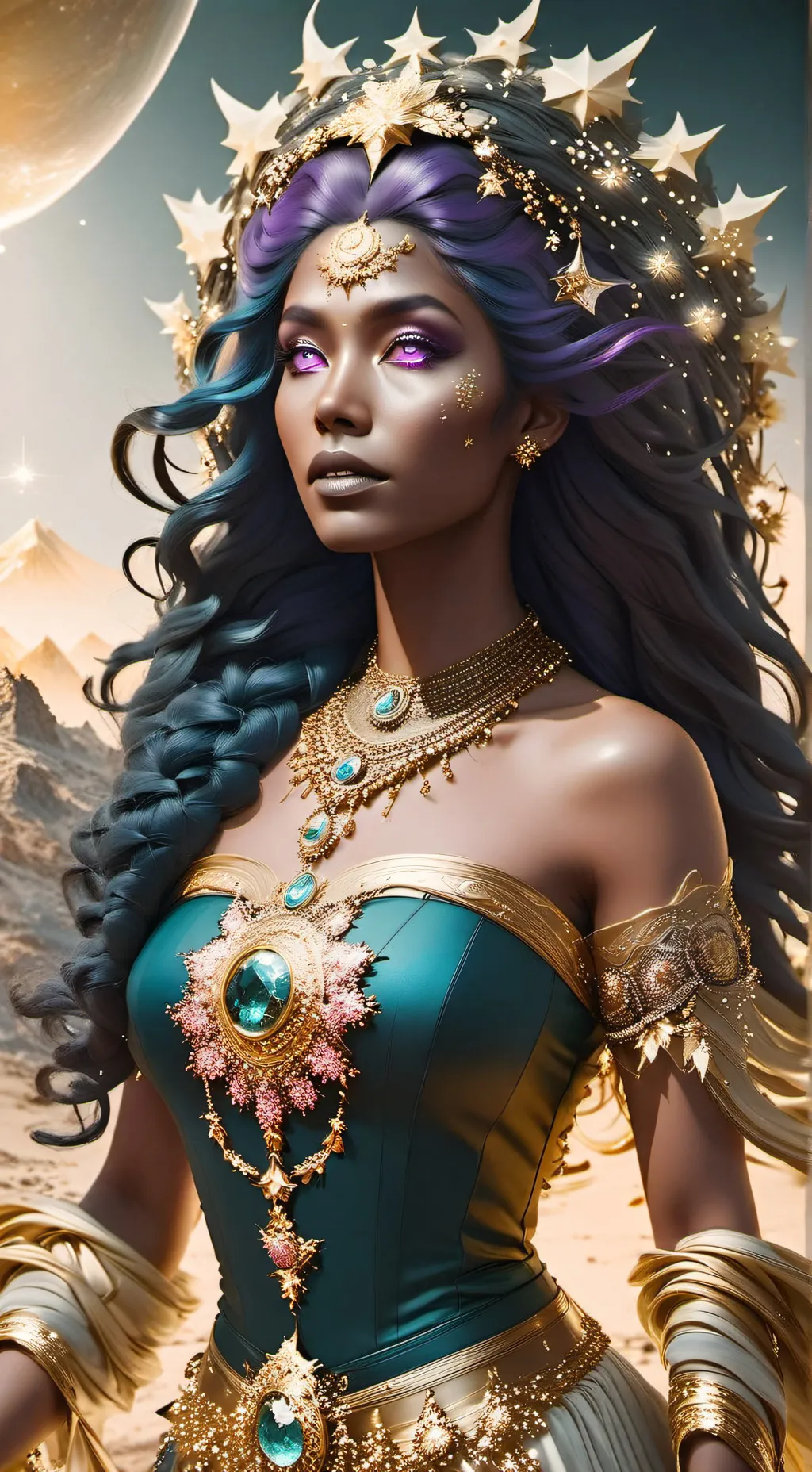 ai character: Celestriel background