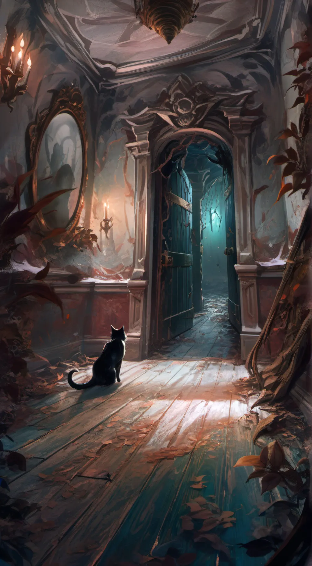 ai character: cat background