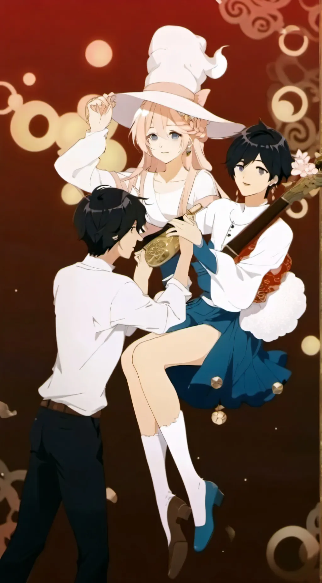 ai character: mia  erik y lile💋💗 background