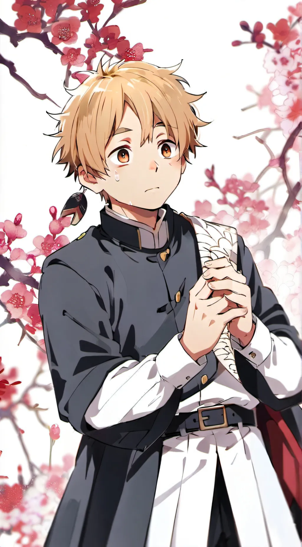 ai character: •Zenitsu• background